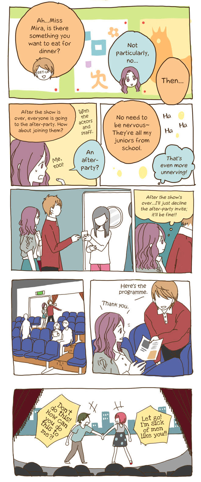 Story of Someone We Know Chapter 8 page 6 - Chapter 8 : They Meet!!
