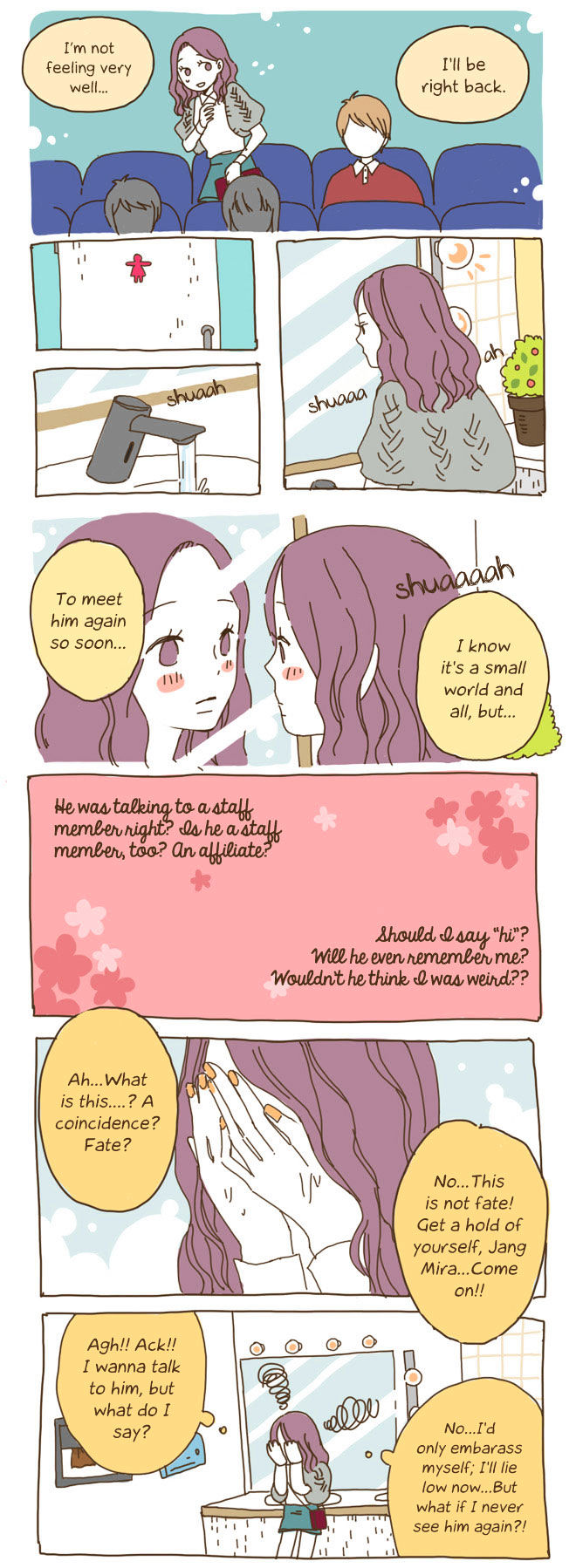 Story of Someone We Know Chapter 8 page 9 - Chapter 8 : They Meet!!