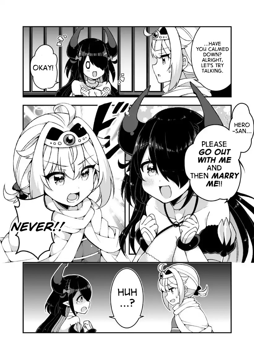 Story of the Demon Lord Who Wants to Yuri-Marry the Hero Chapter 0.5 page 3 - Chapter 0.5: preview pages
