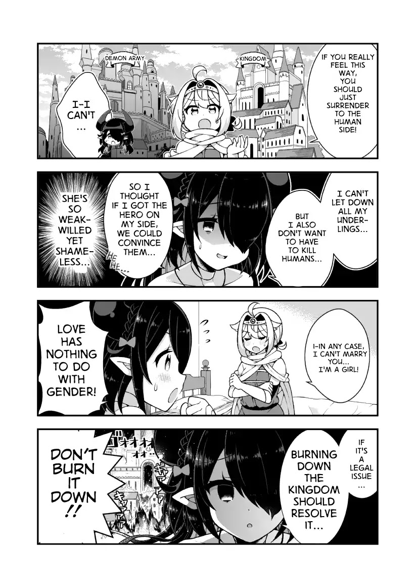 Story of the Demon Lord Who Wants to Yuri-Marry the Hero Chapter 0.5 page 4 - Chapter 0.5: preview pages