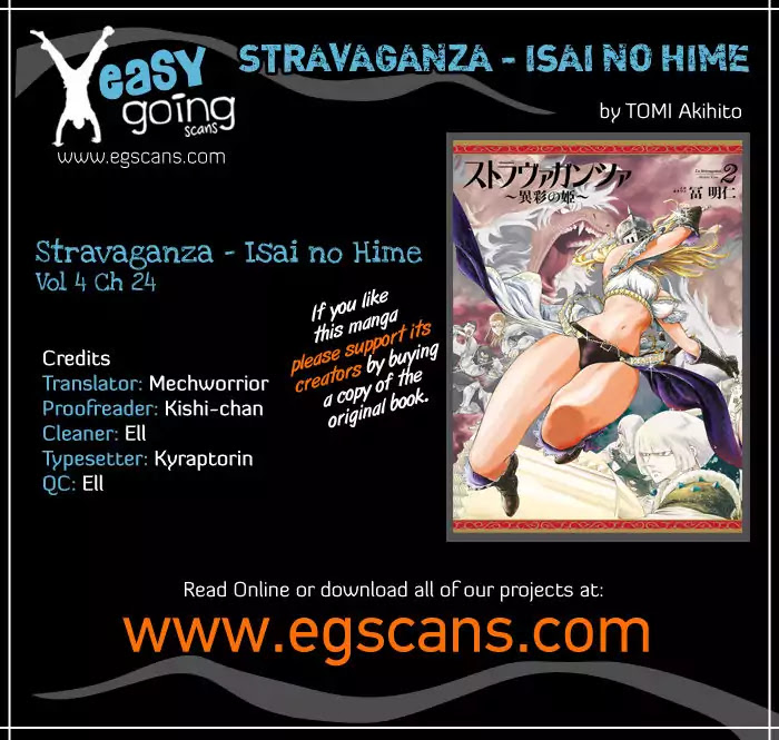 Stravaganza - Isai no Hime Chapter 24 page 1 - Chapter 24: Glaria And Gormoa