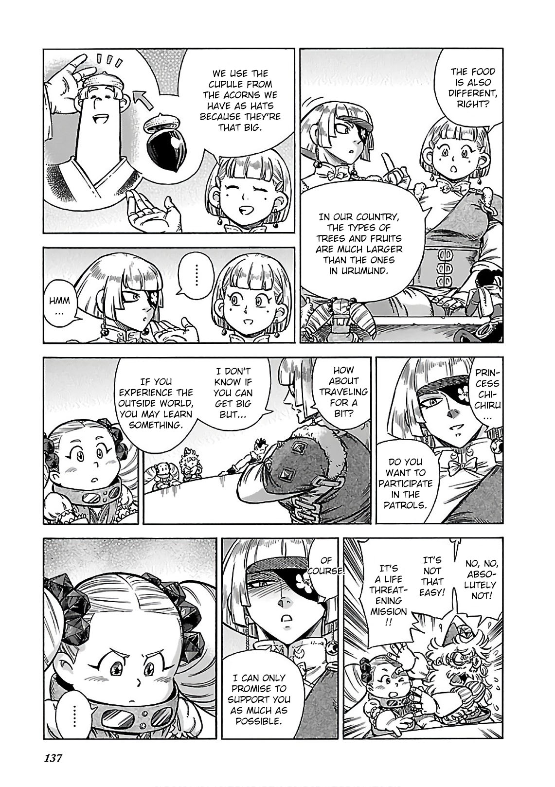 Stravaganza - Isai no Hime Chapter 40 page 15 - Chapter 40: Great success of princess Chichiru
