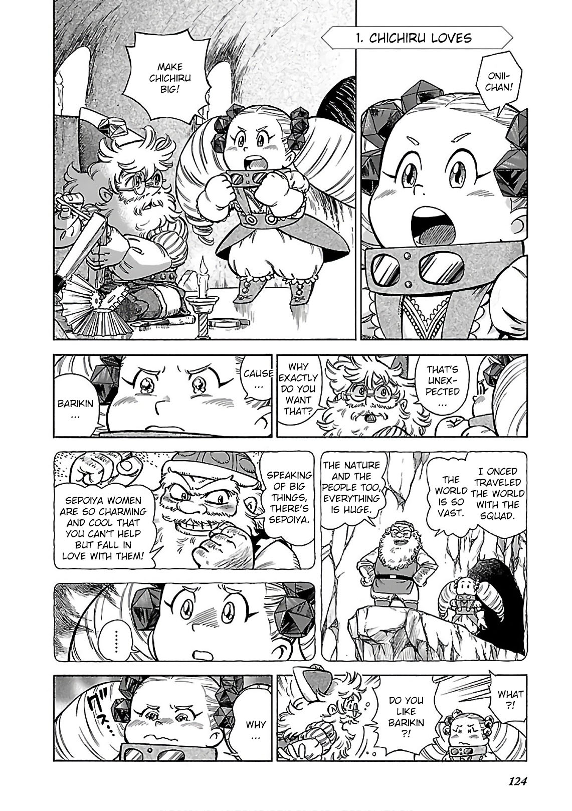 Stravaganza - Isai no Hime Chapter 40 page 2 - Chapter 40: Great success of princess Chichiru