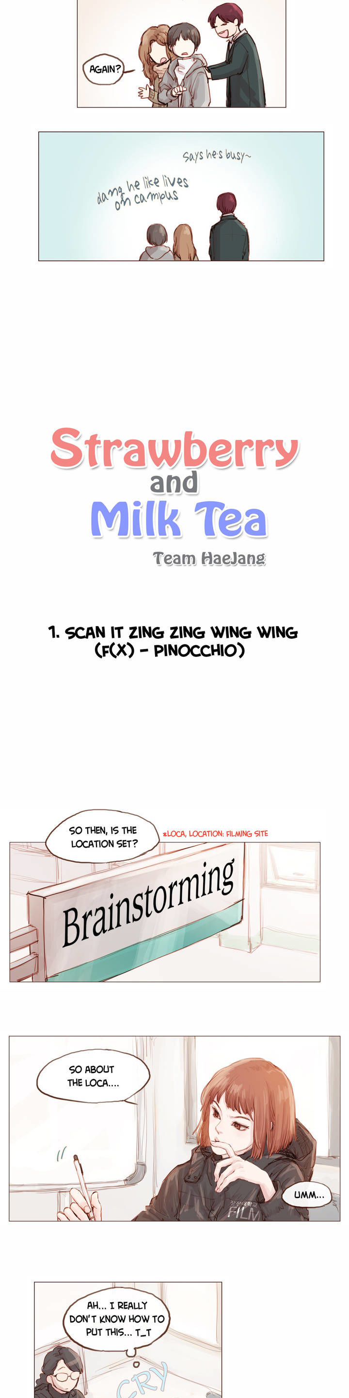 Strawberry and Milk Tea Chapter 1 page 4 - Chapter 1