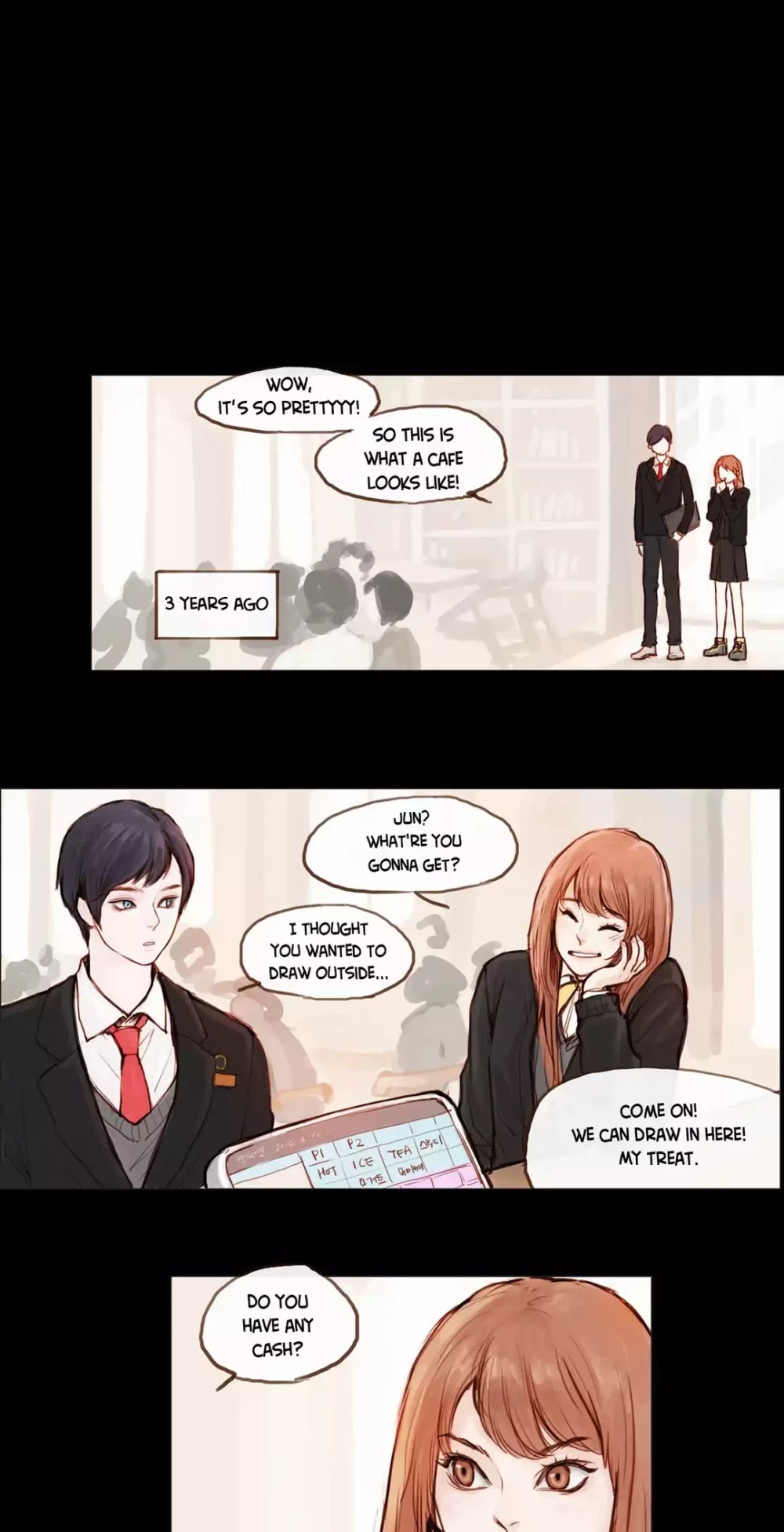 Strawberry and Milk Tea Chapter 3 page 1 - Chapter 3