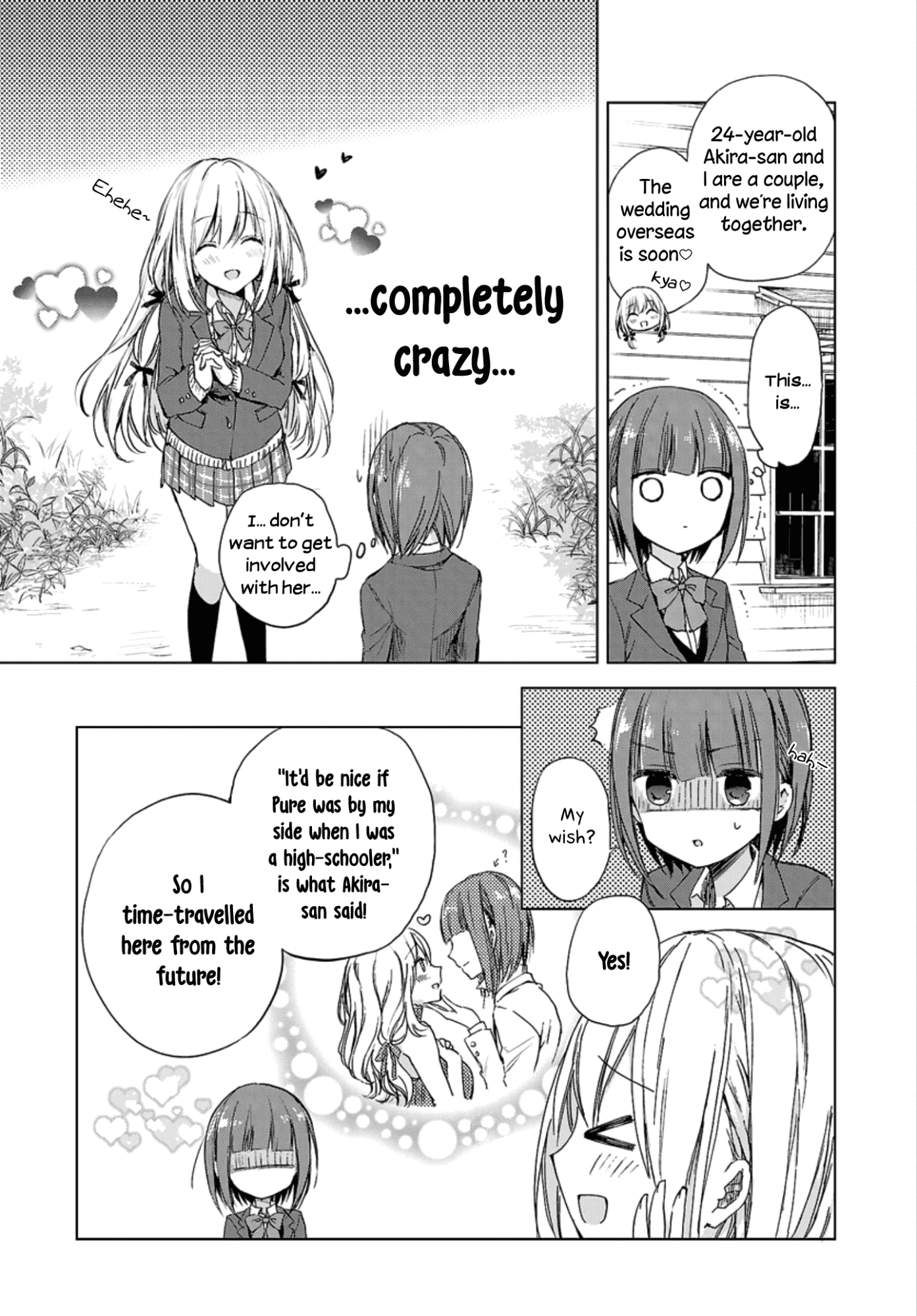 Strawberry Fields wo Mou Ichido Chapter 1 page 9 - Chapter 1: Time Travel of True Love (Pure)