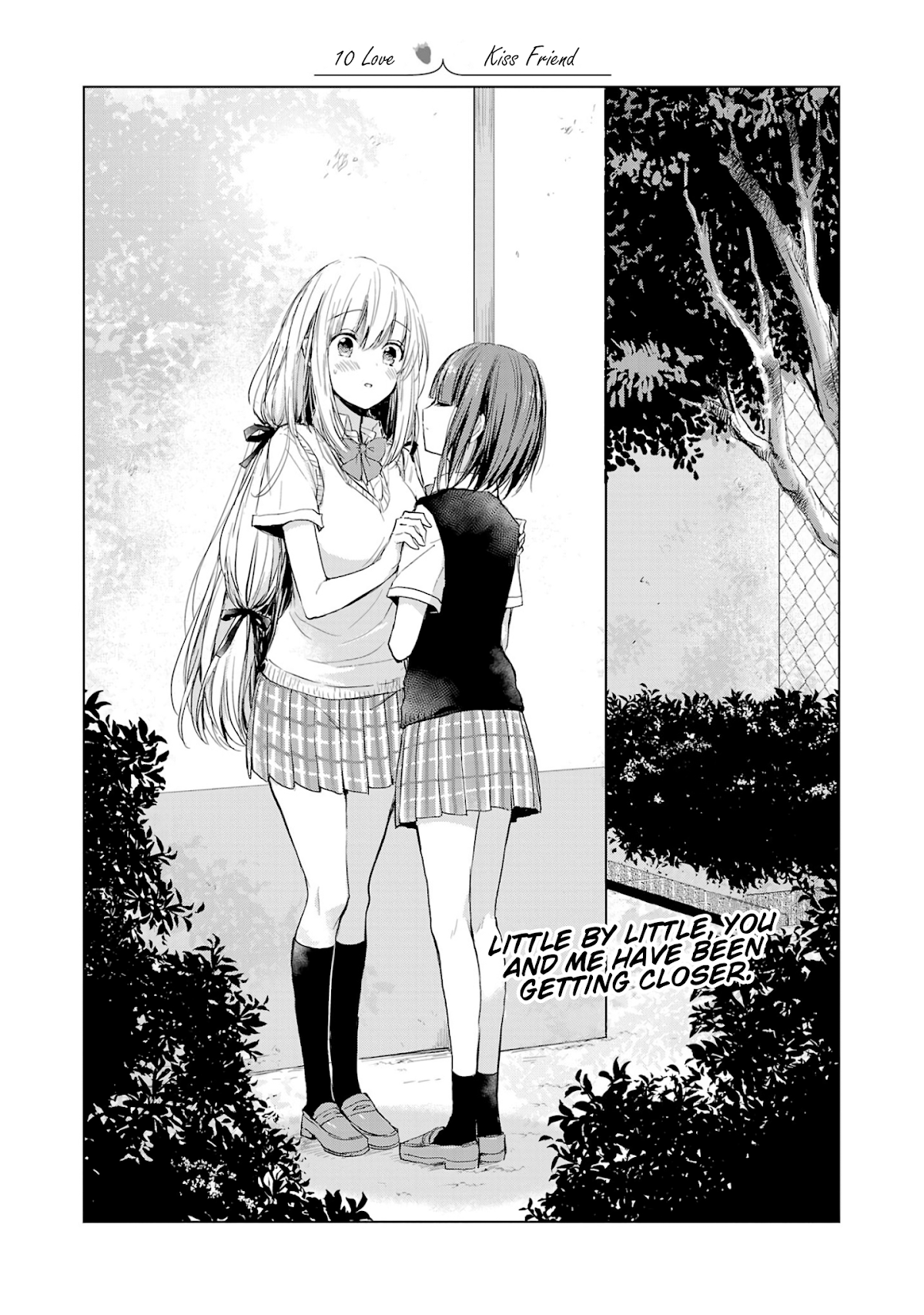 Strawberry Fields wo Mou Ichido Chapter 10 page 1 - Chapter 10: Kiss Friend
