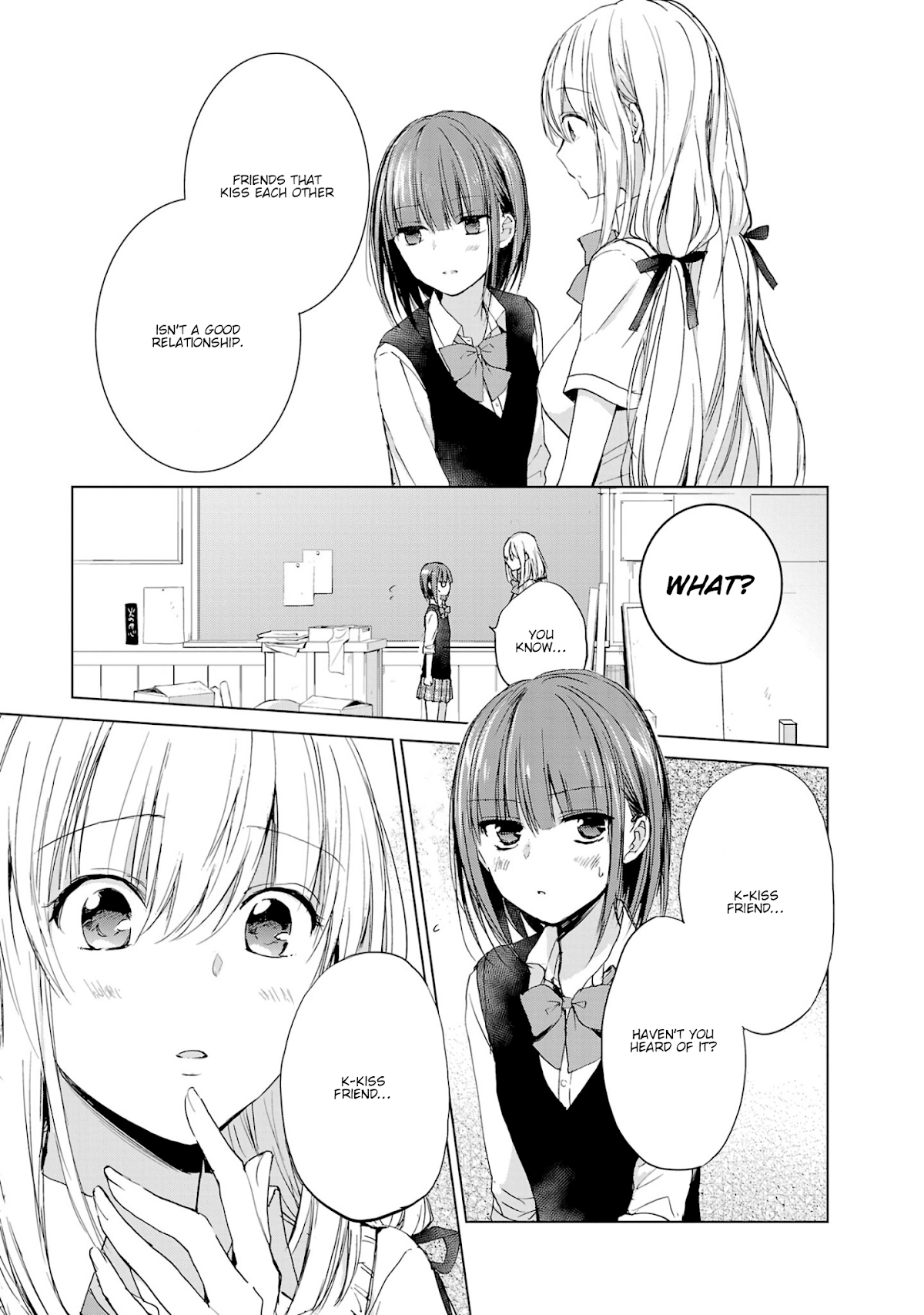 Strawberry Fields wo Mou Ichido Chapter 10 page 15 - Chapter 10: Kiss Friend