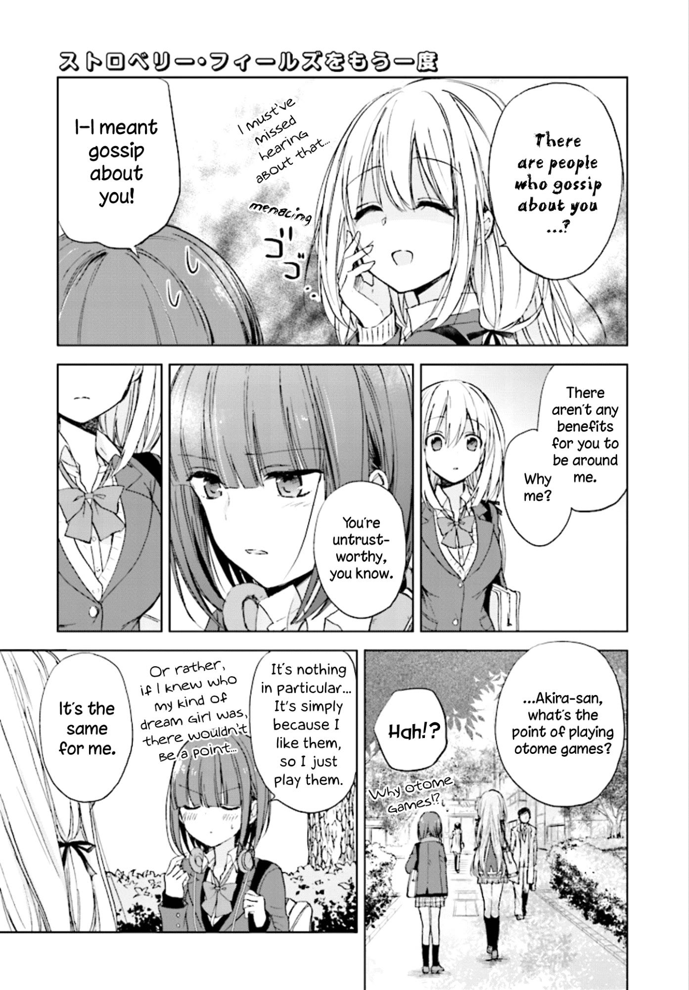 Strawberry Fields wo Mou Ichido Chapter 2 page 15 - Chapter 2: Strawberry Melancholy