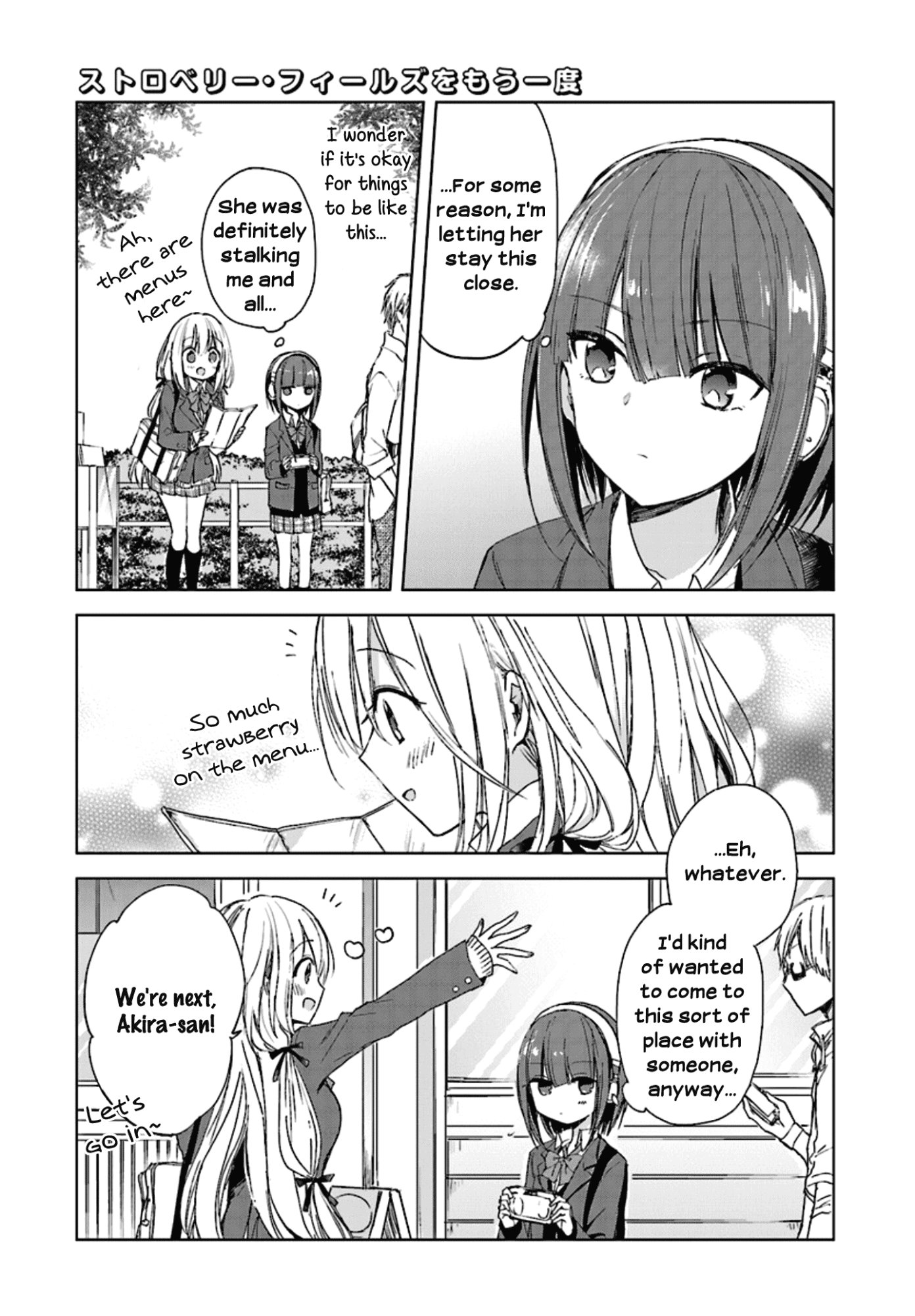 Strawberry Fields wo Mou Ichido Chapter 3 page 9 - Chapter 3: After-School Date