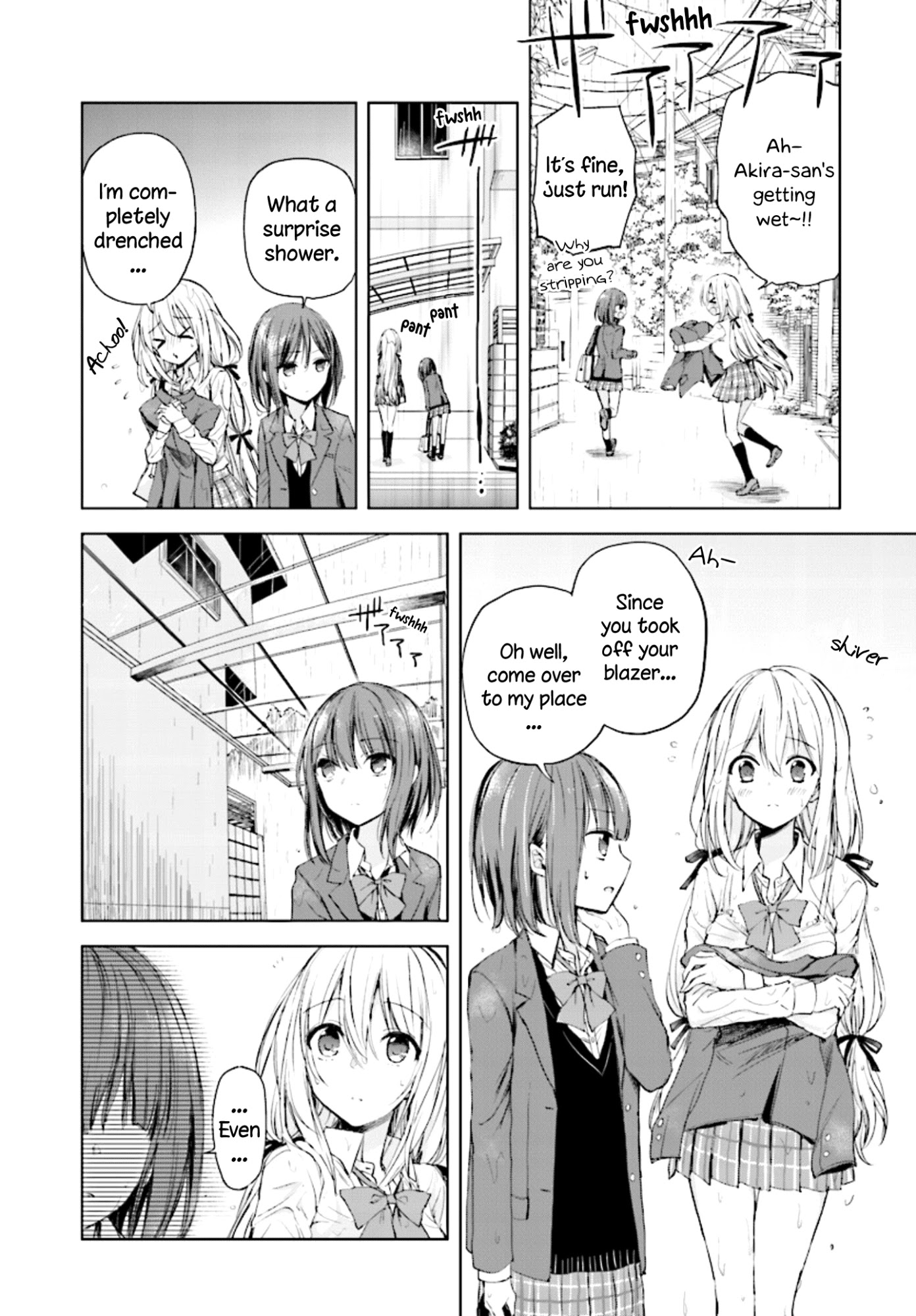 Strawberry Fields wo Mou Ichido Chapter 4 page 4 - Chapter 4: Shelter From The Rain
