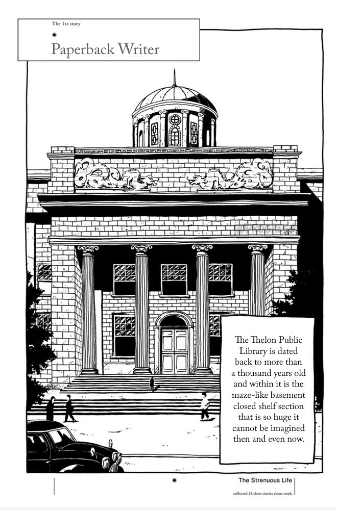 Strenuous Life Chapter 1 page 4 - Chapter 1 : Paperback Writer