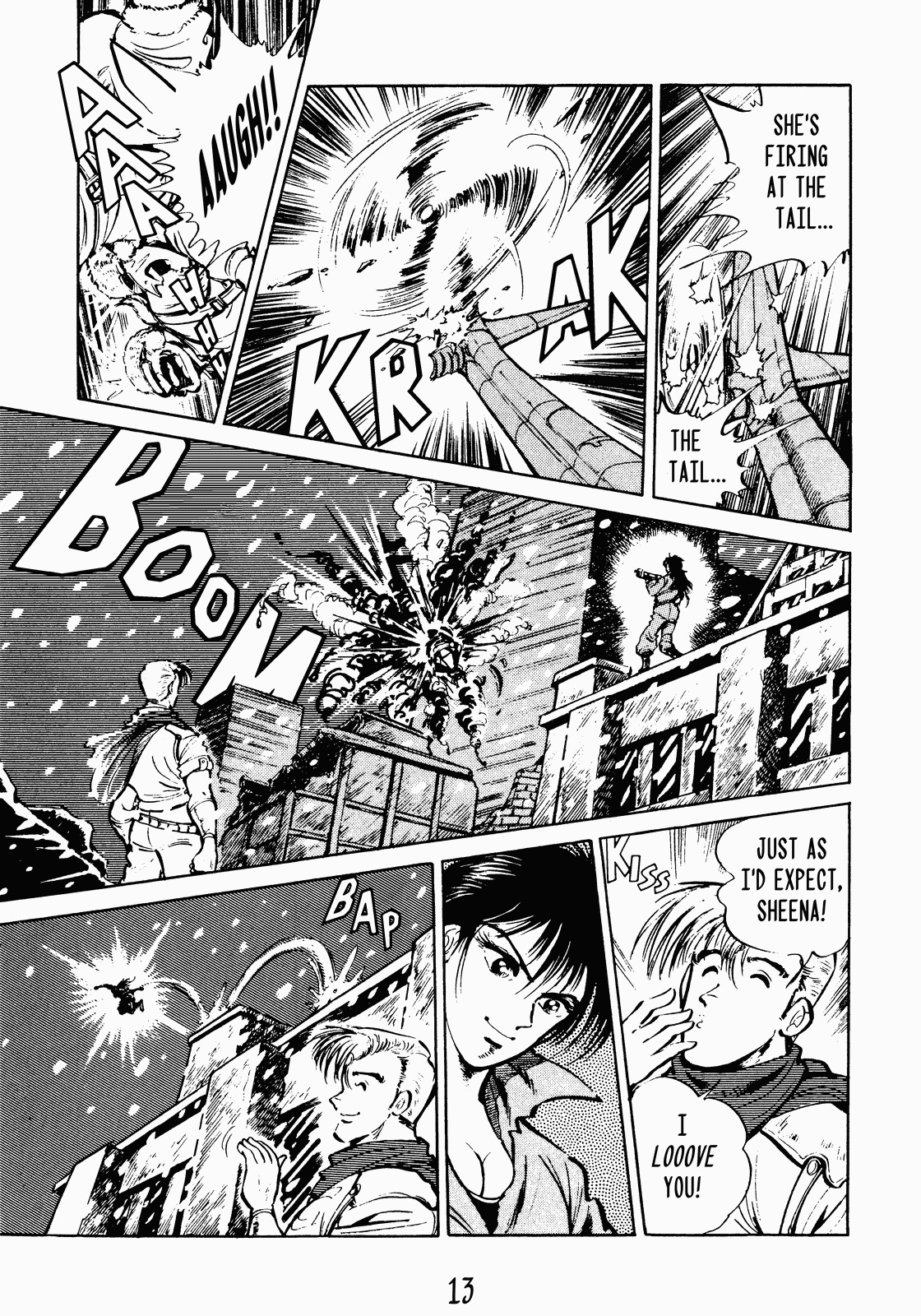 Strider Hiryu Chapter 1 page 13 - Chapter 1
