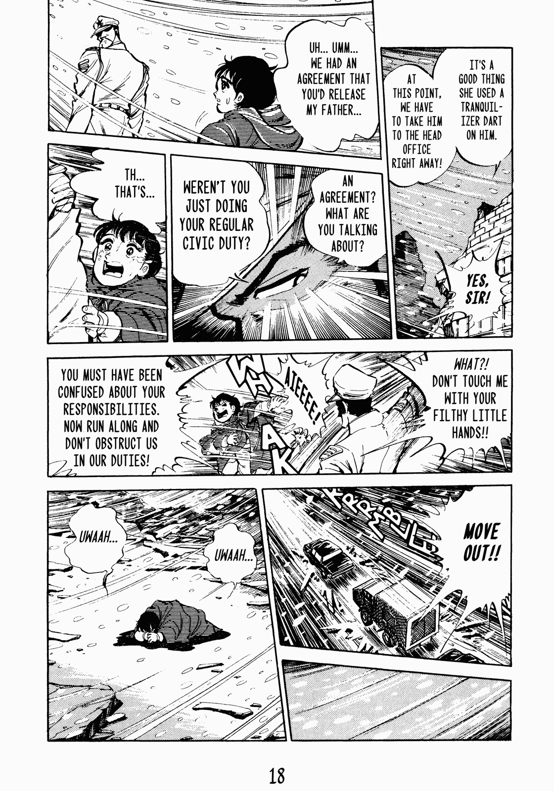 Strider Hiryu Chapter 1 page 18 - Chapter 1
