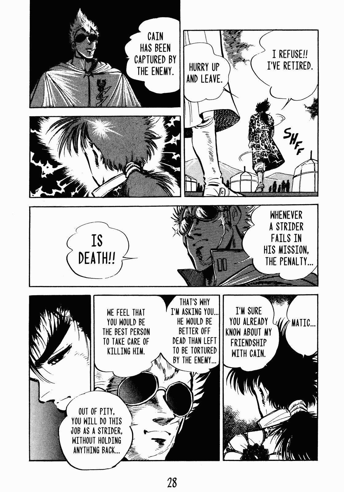 Strider Hiryu Chapter 1 page 28 - Chapter 1
