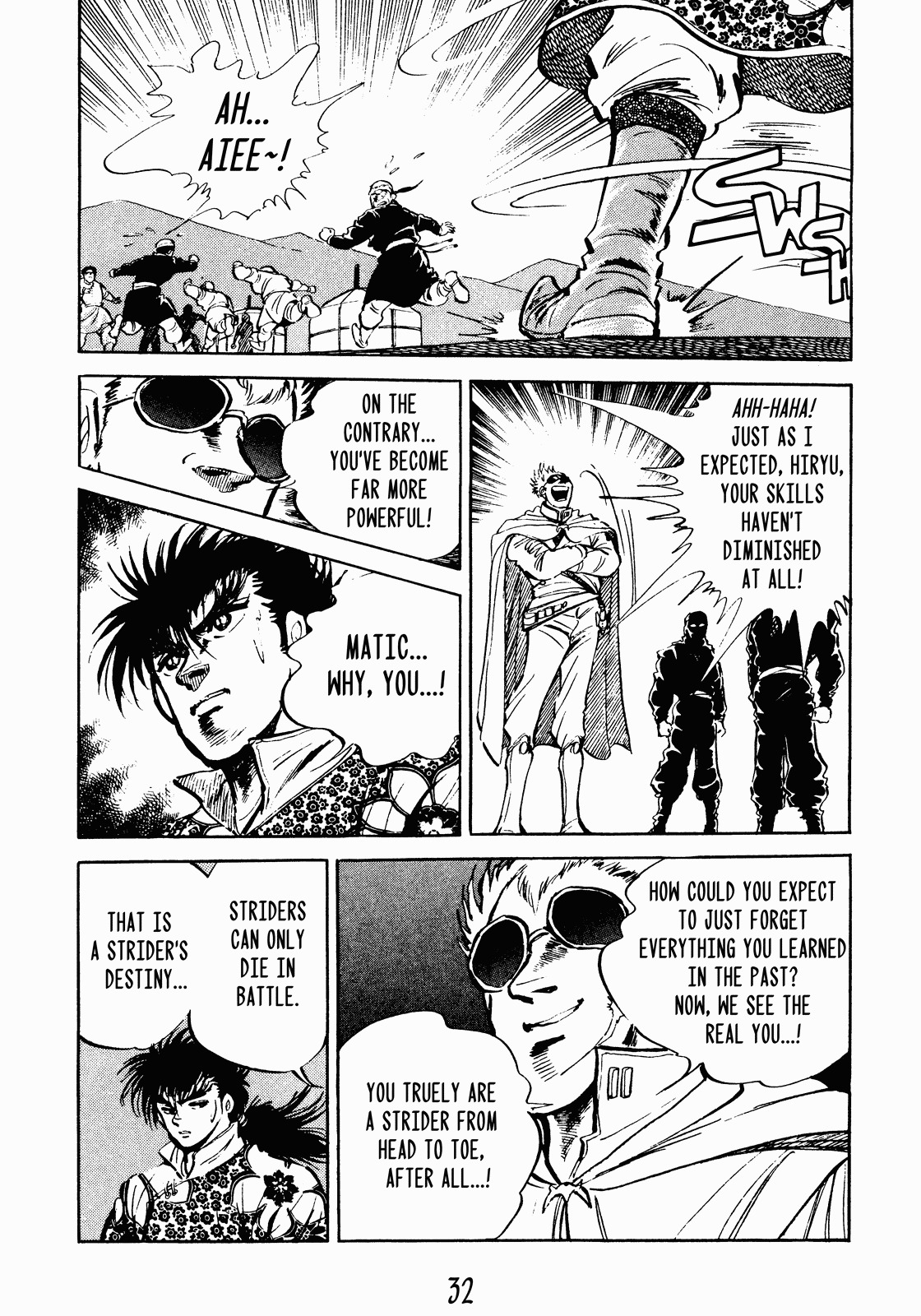 Strider Hiryu Chapter 1 page 32 - Chapter 1