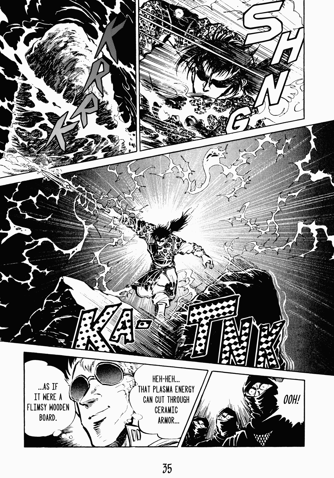 Strider Hiryu Chapter 1 page 35 - Chapter 1