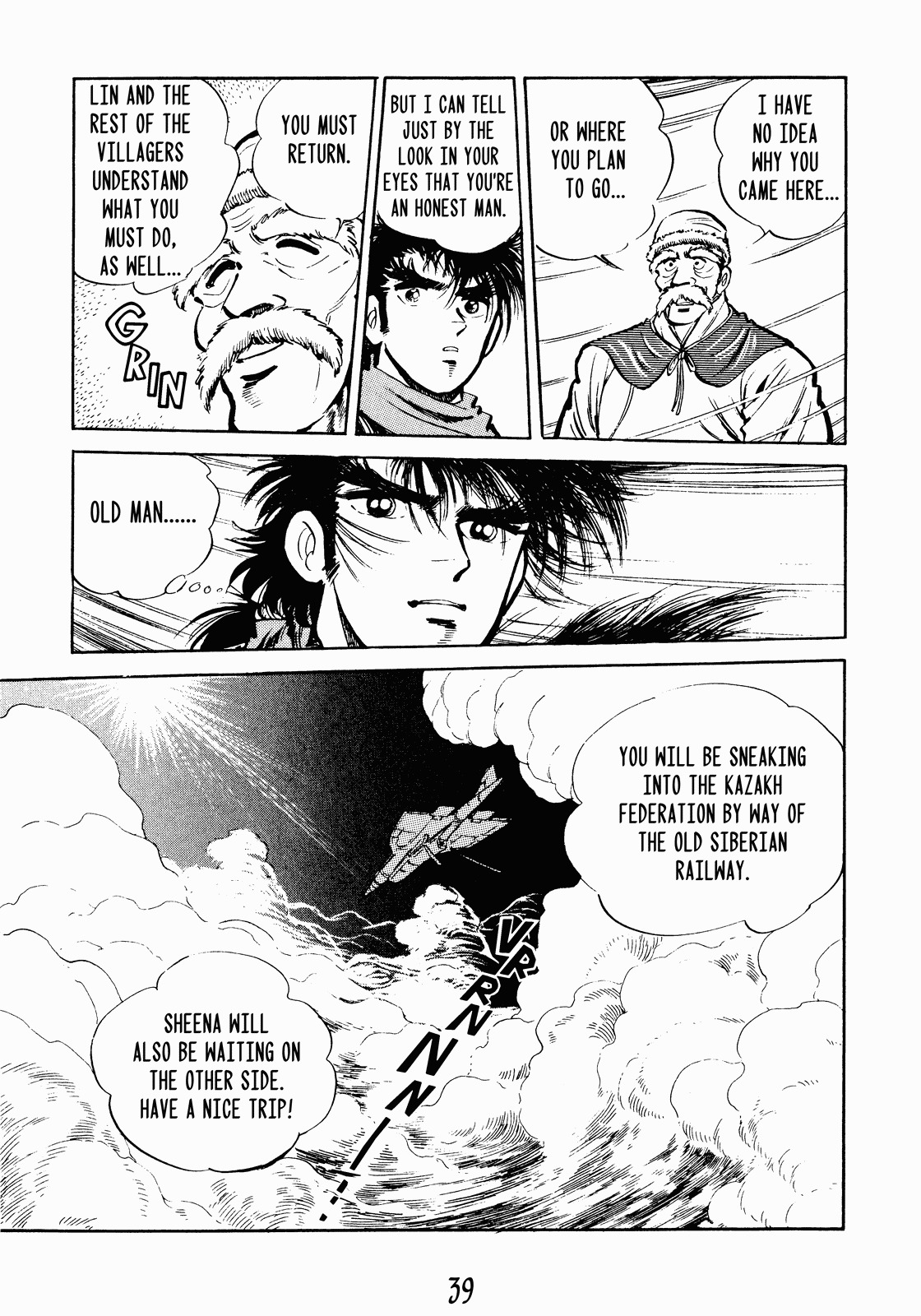 Strider Hiryu Chapter 1 page 38 - Chapter 1