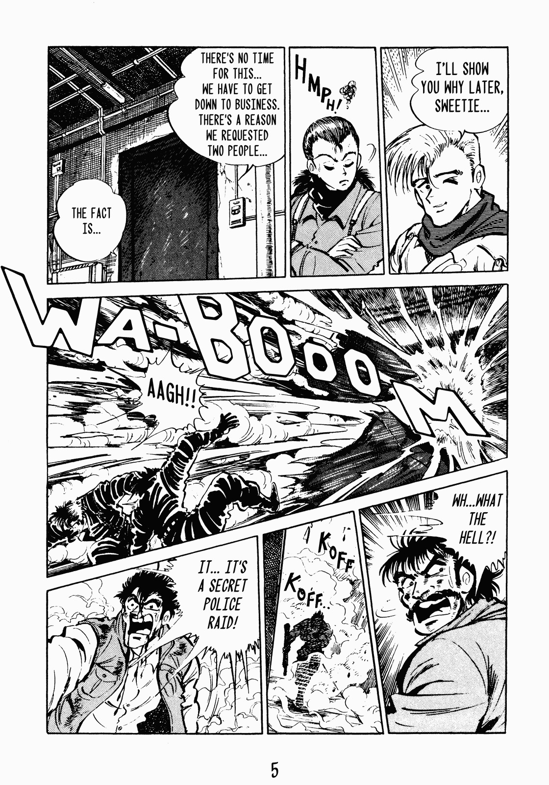 Strider Hiryu Chapter 1 page 5 - Chapter 1