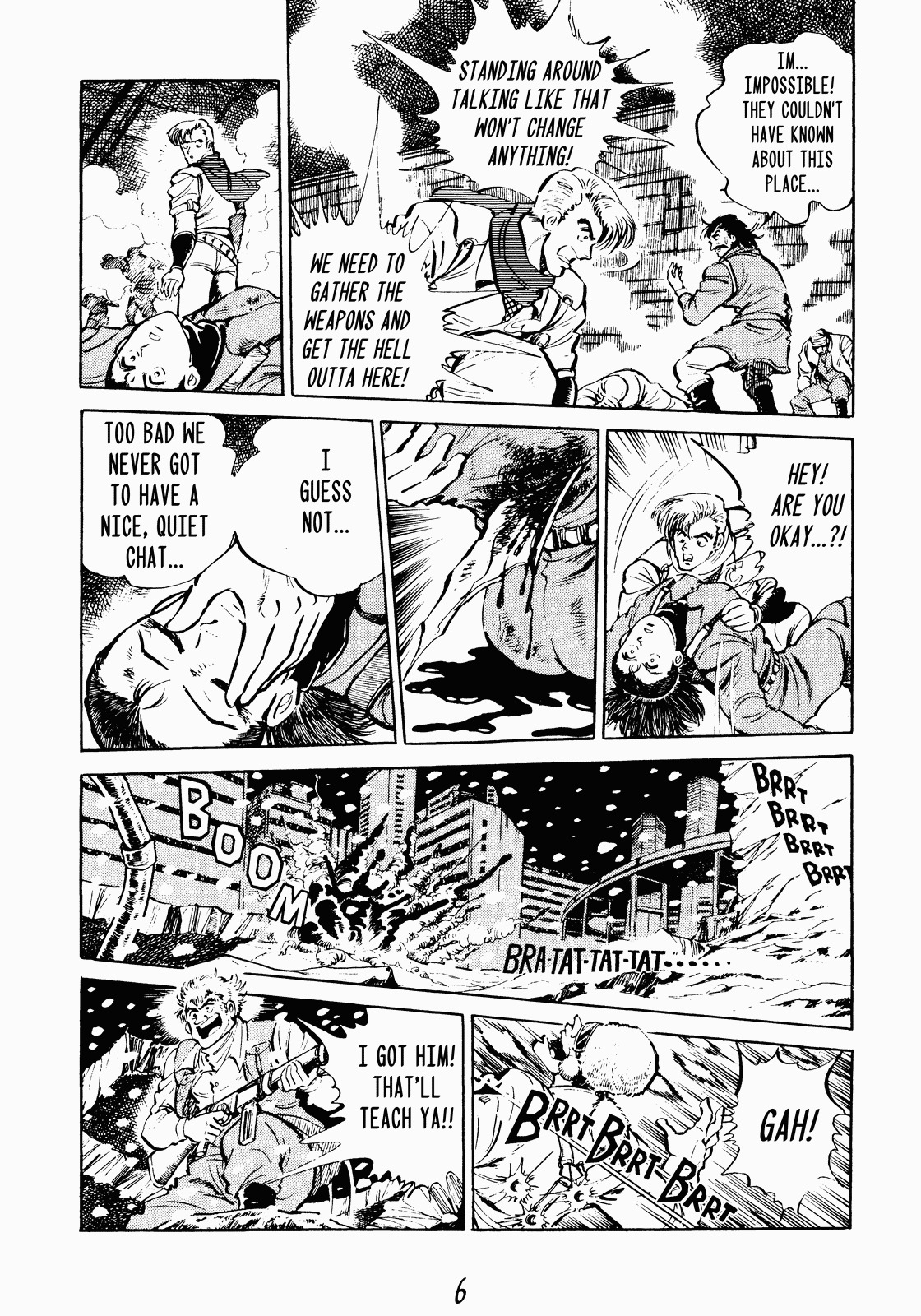 Strider Hiryu Chapter 1 page 6 - Chapter 1