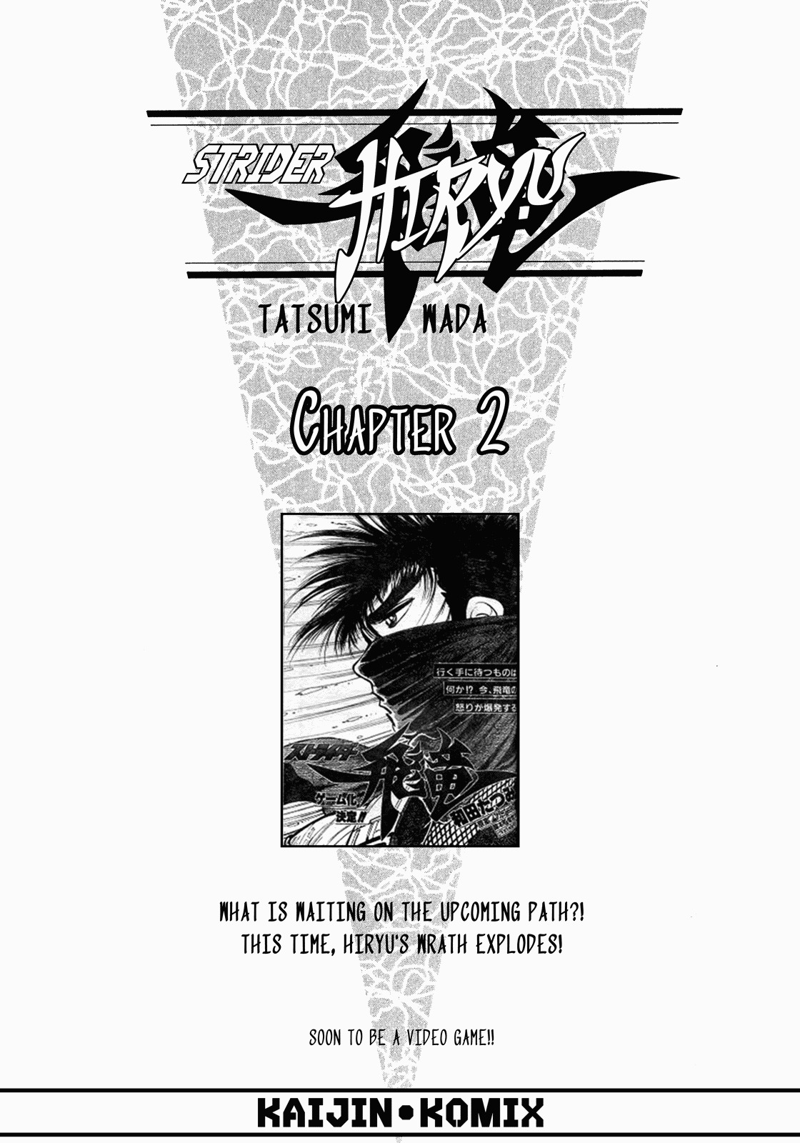 Strider Hiryu Chapter 2 page 1 - Chapter 2