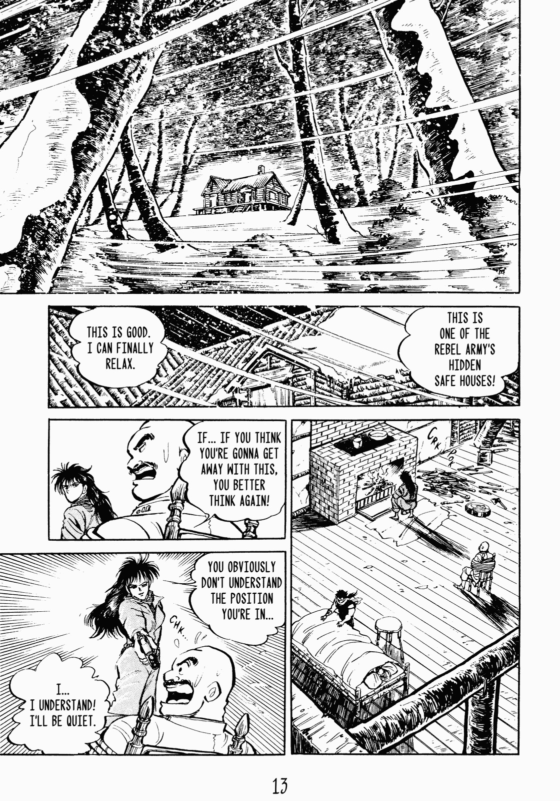 Strider Hiryu Chapter 2 page 13 - Chapter 2