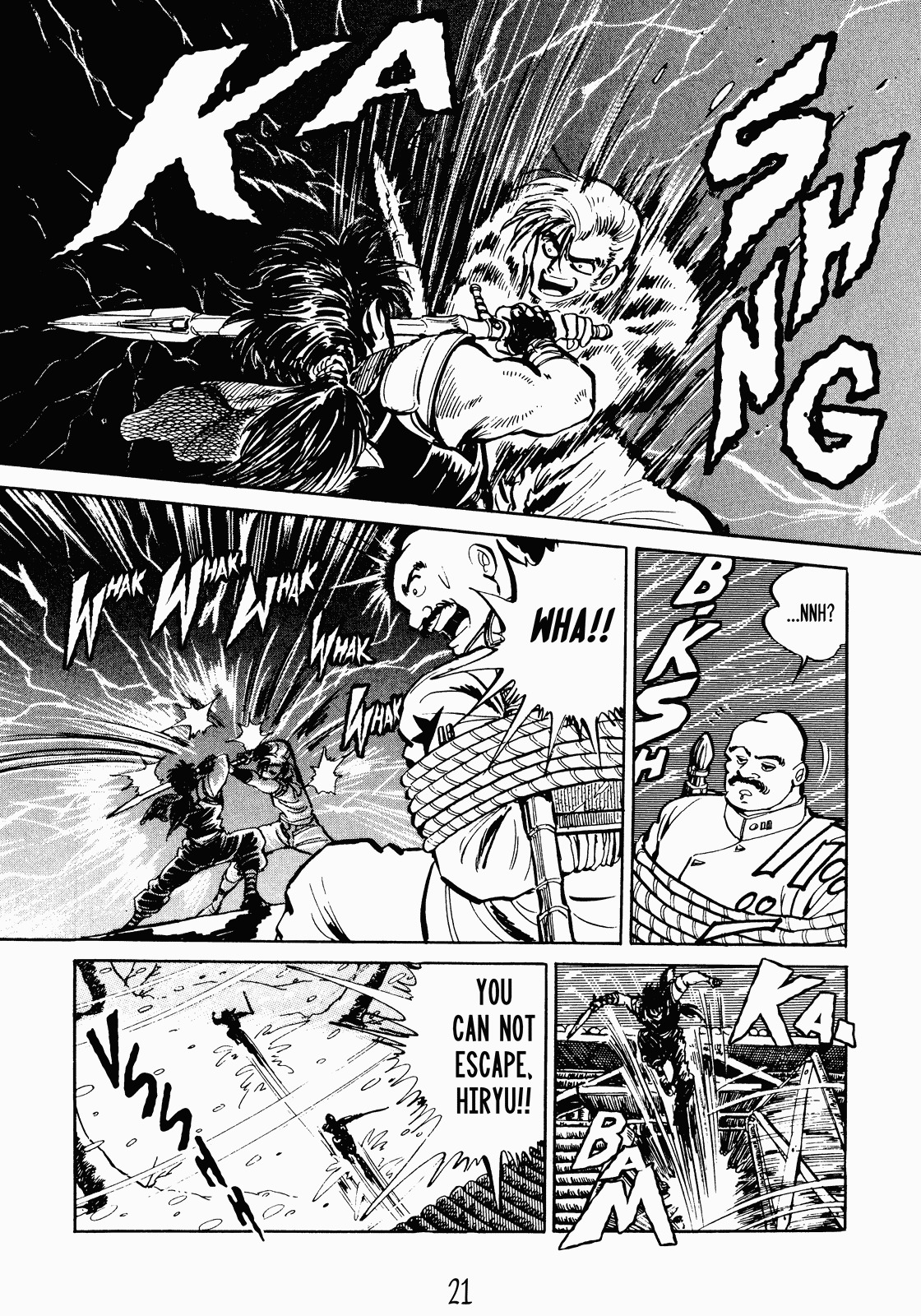 Strider Hiryu Chapter 2 page 21 - Chapter 2