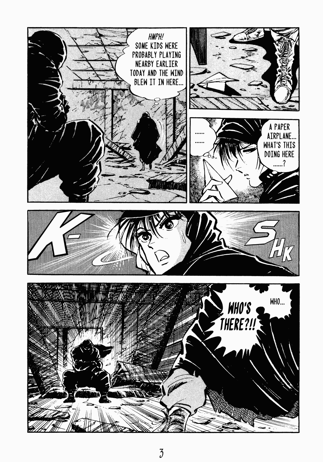 Strider Hiryu Chapter 2 page 3 - Chapter 2