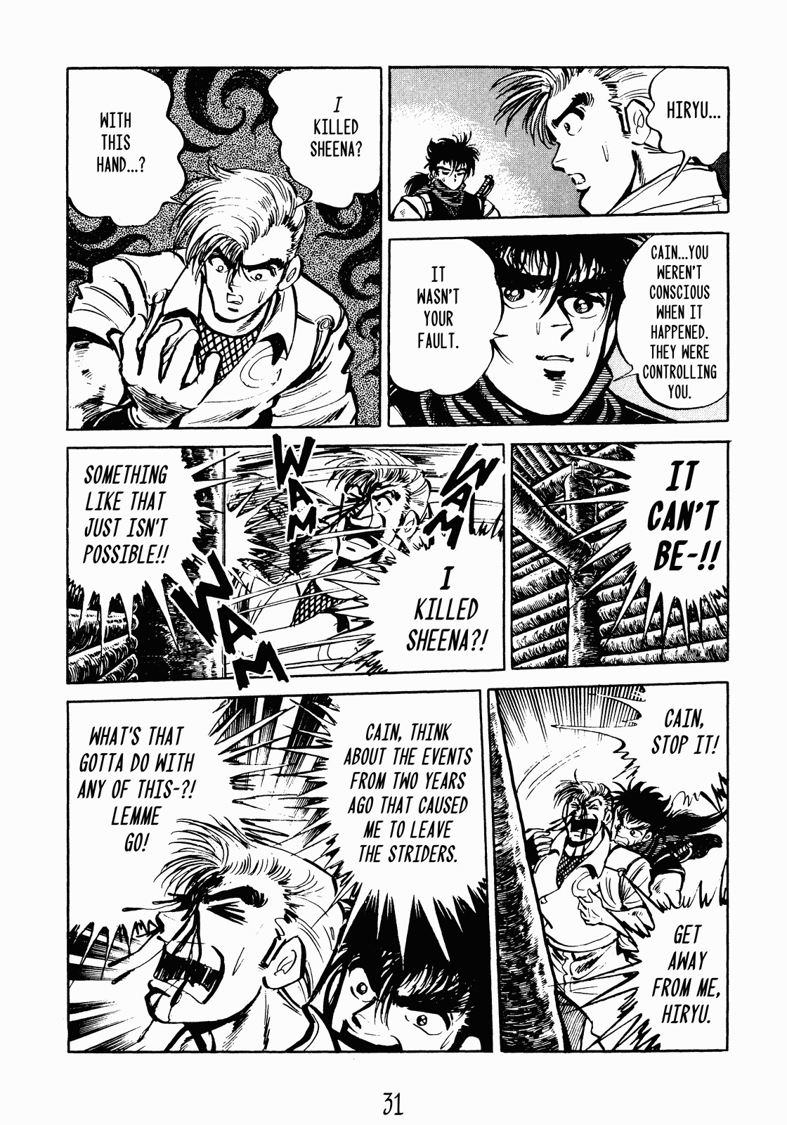 Strider Hiryu Chapter 2 page 31 - Chapter 2