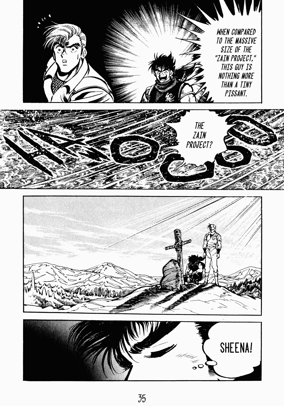 Strider Hiryu Chapter 2 page 35 - Chapter 2