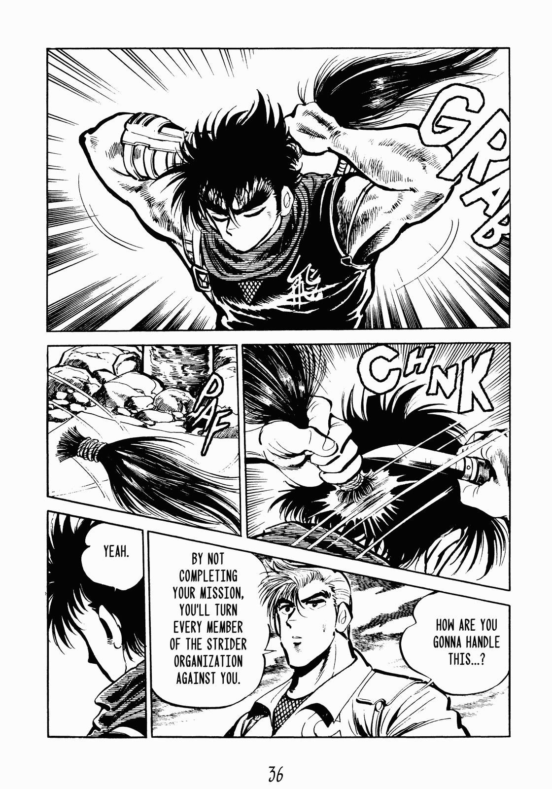 Strider Hiryu Chapter 2 page 36 - Chapter 2