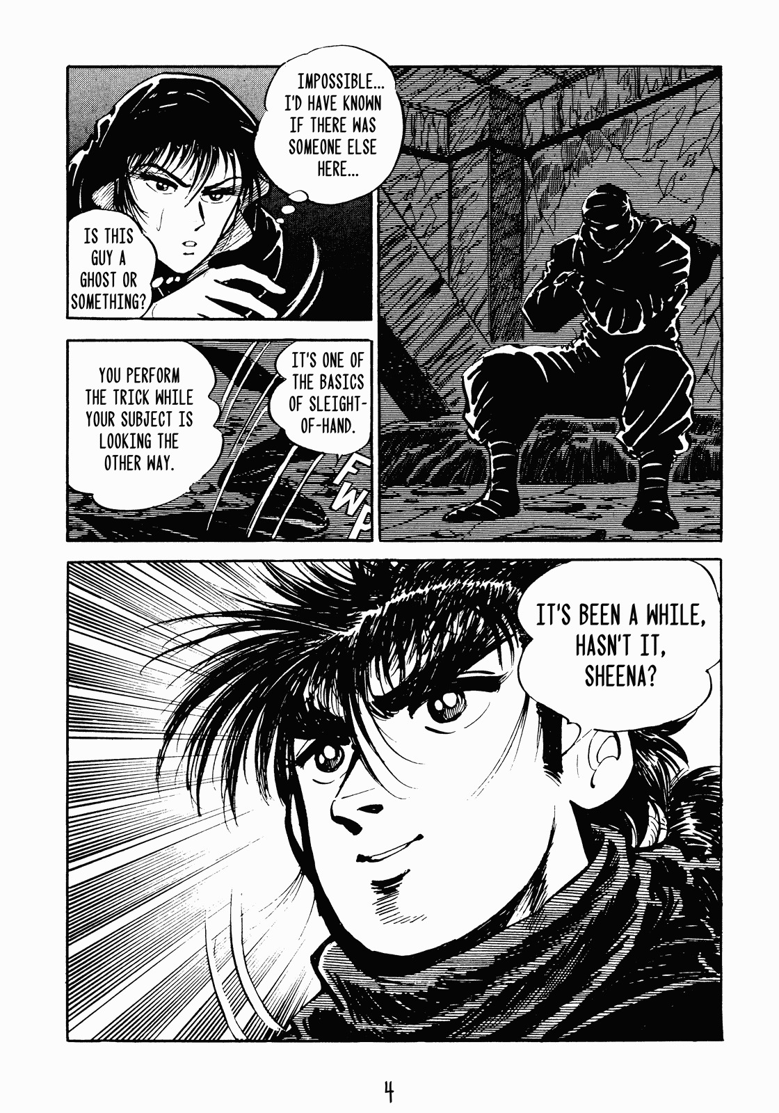 Strider Hiryu Chapter 2 page 4 - Chapter 2
