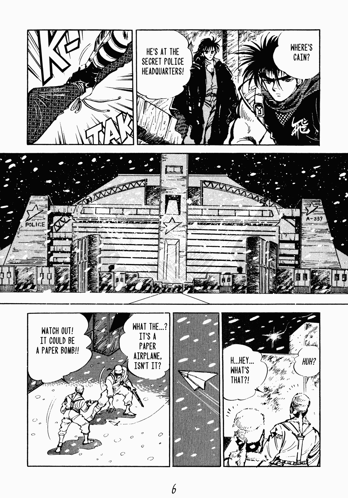 Strider Hiryu Chapter 2 page 6 - Chapter 2