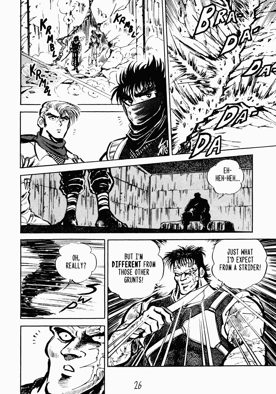 Strider Hiryu Chapter 3 page 25 - Chapter 3