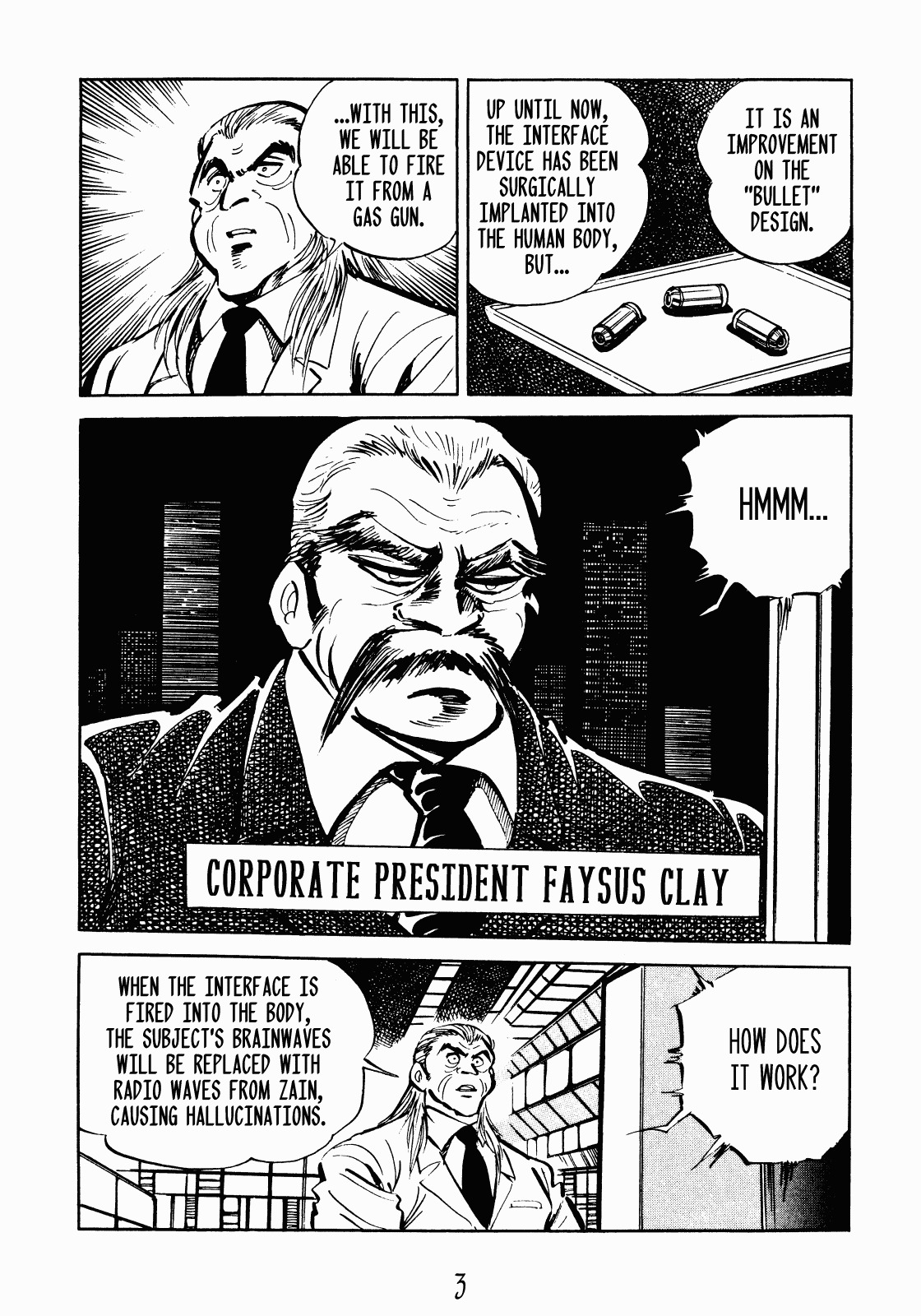 Strider Hiryu Chapter 3 page 3 - Chapter 3