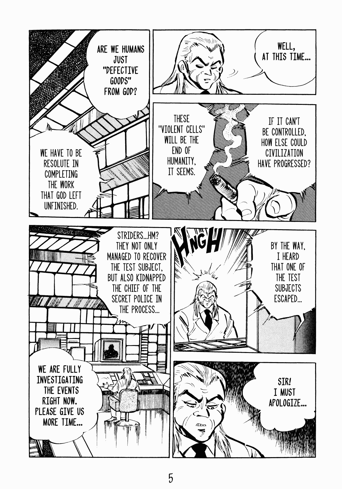 Strider Hiryu Chapter 3 page 5 - Chapter 3