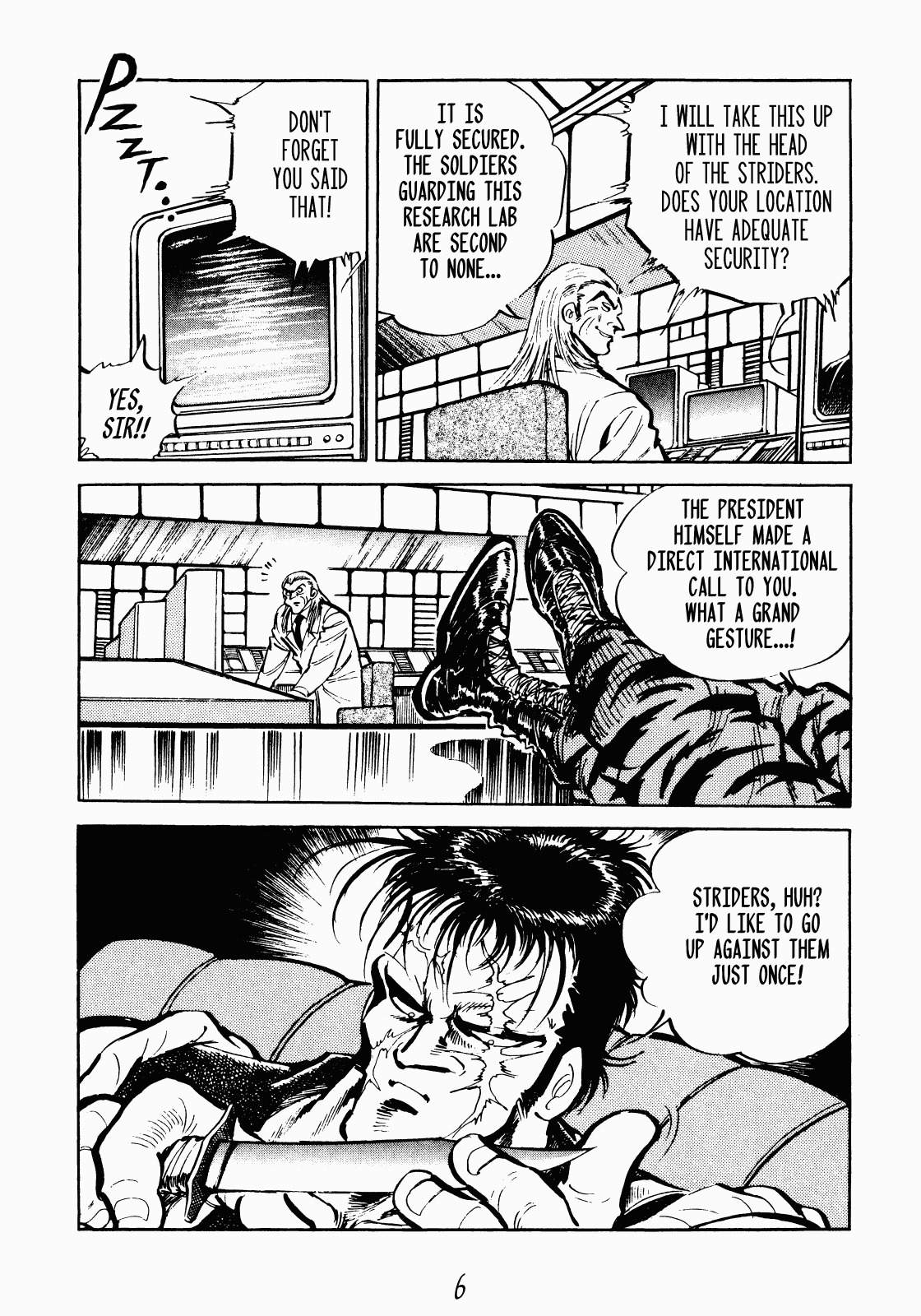 Strider Hiryu Chapter 3 page 6 - Chapter 3