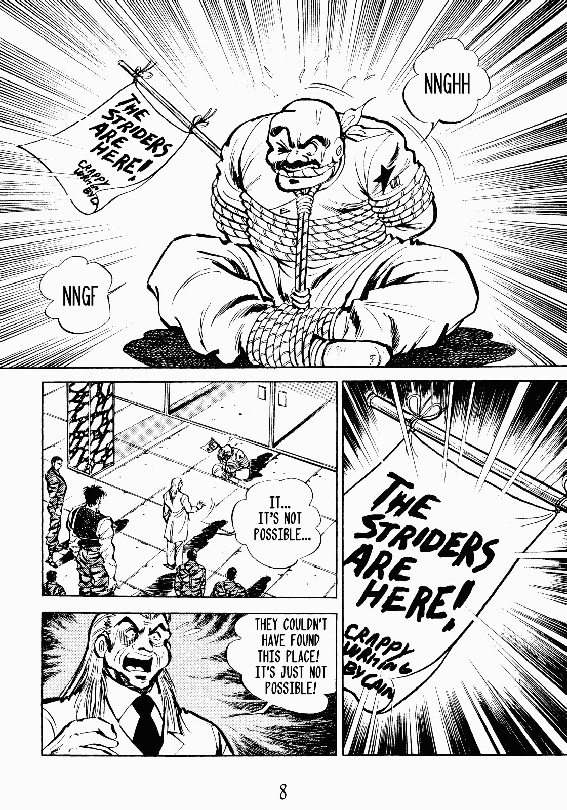 Strider Hiryu Chapter 3 page 8 - Chapter 3