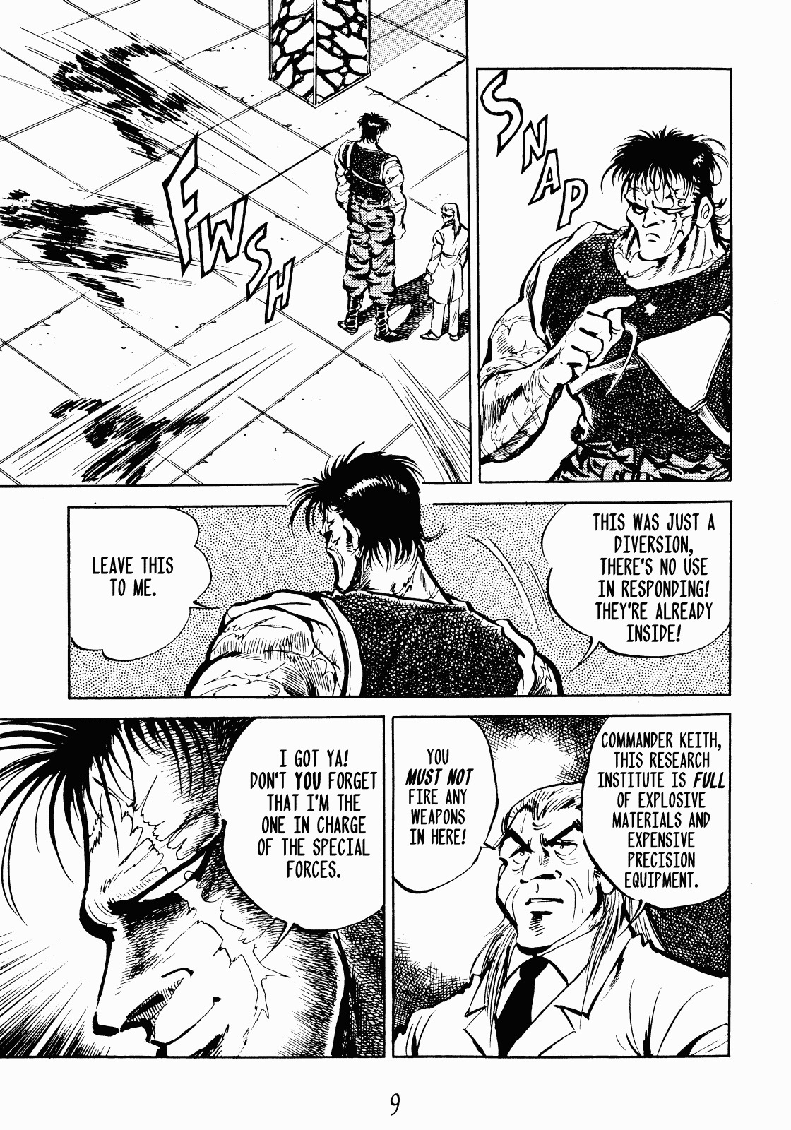 Strider Hiryu Chapter 3 page 9 - Chapter 3