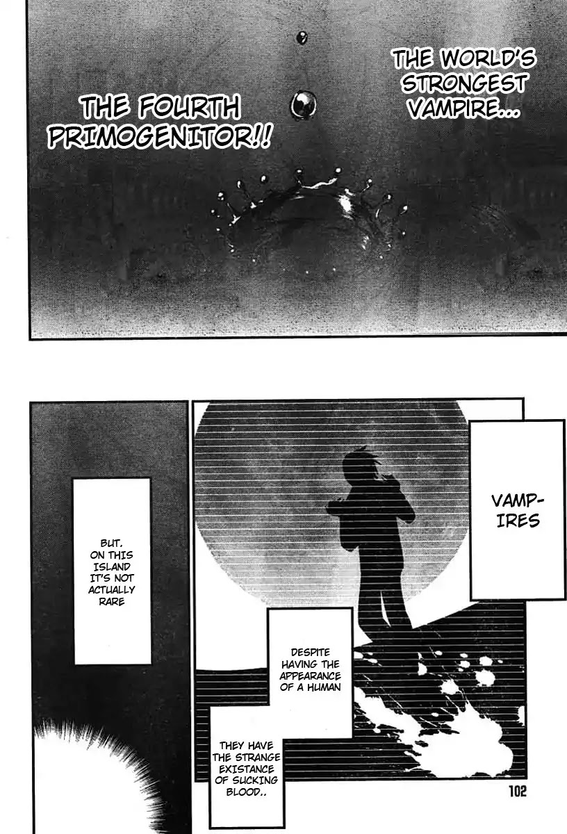 Strike the Blood Chapter 1 page 16 - Chapter 1 : The Fourth Primogenitor