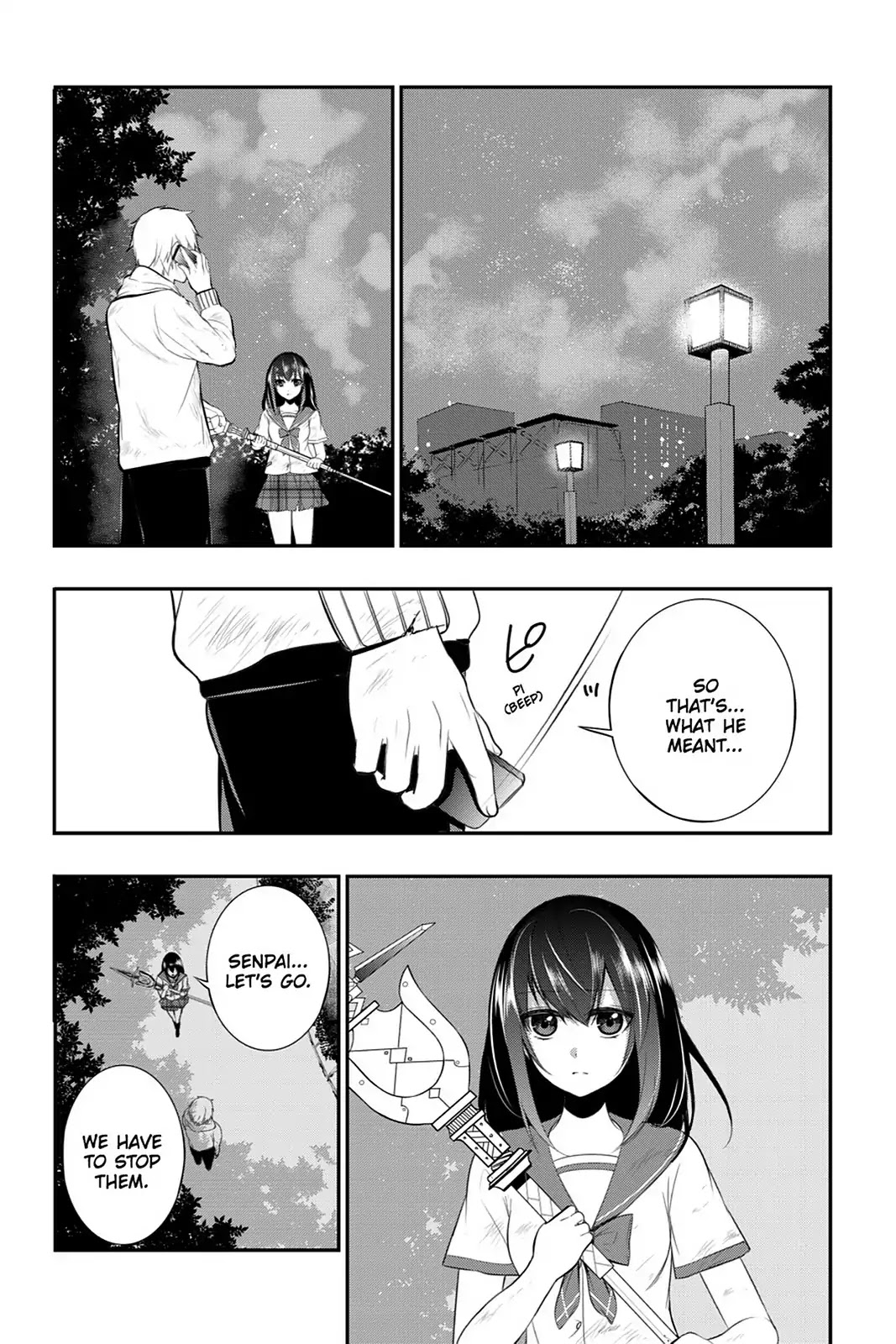 Strike the Blood Chapter 10 page 16 - Chapter 10: Awakening