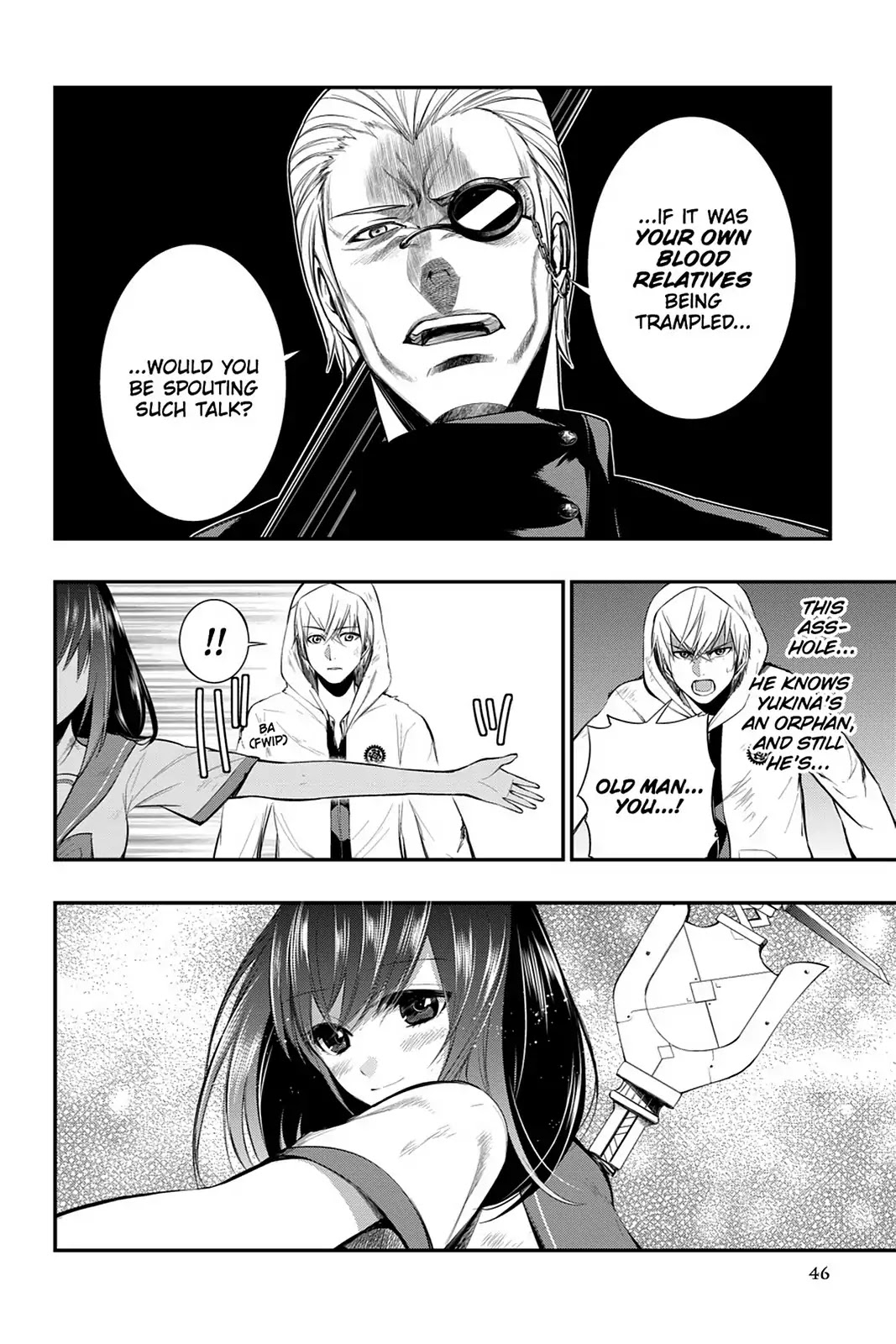 Strike the Blood Chapter 11 page 10 - Chapter 11: The Right Arm of the Saint
