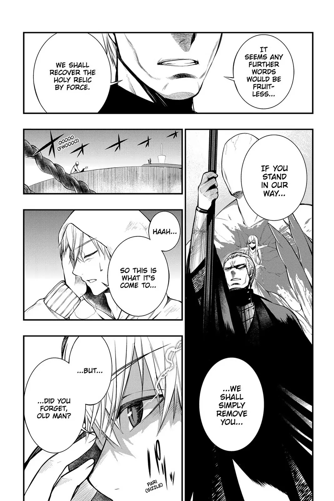 Strike the Blood Chapter 11 page 11 - Chapter 11: The Right Arm of the Saint