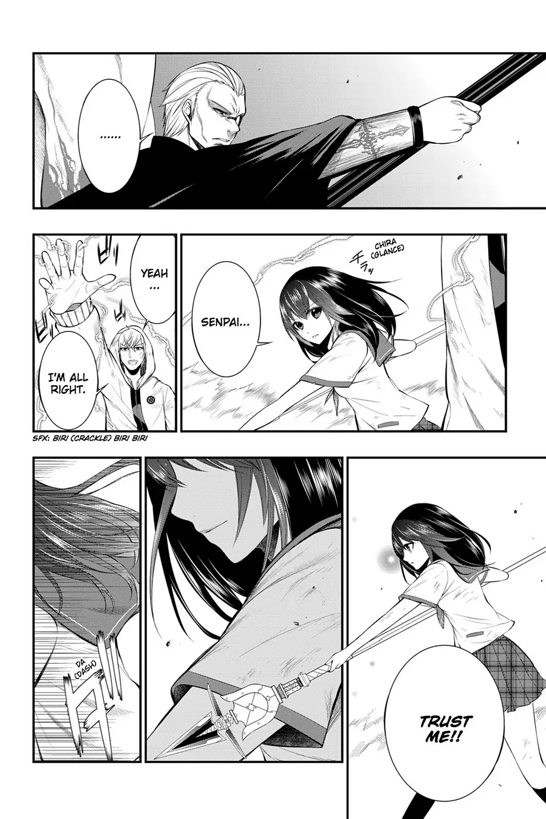 Strike the Blood Chapter 11 page 14 - Chapter 11: The Right Arm of the Saint