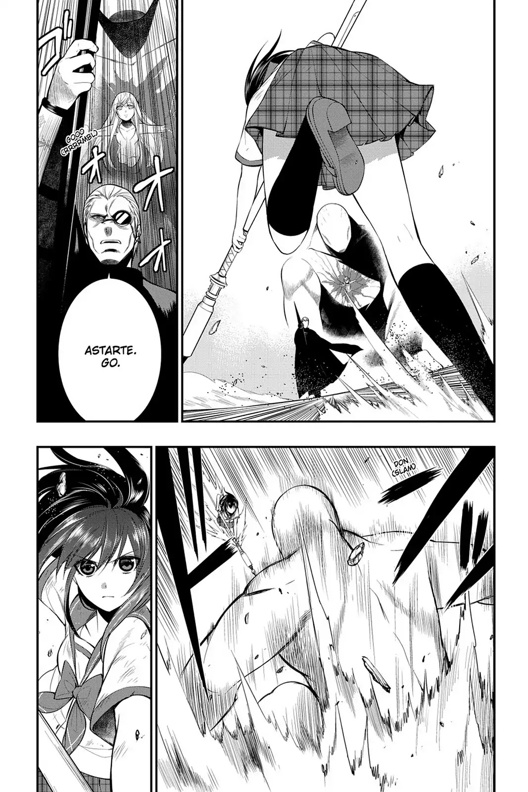 Strike the Blood Chapter 11 page 15 - Chapter 11: The Right Arm of the Saint