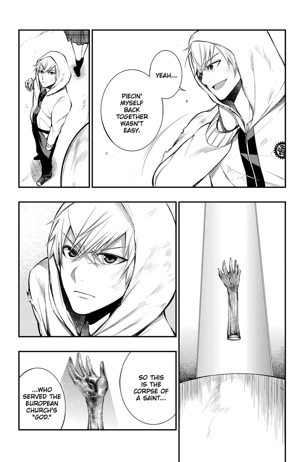 Strike the Blood Chapter 11 page 2 - Chapter 11: The Right Arm of the Saint