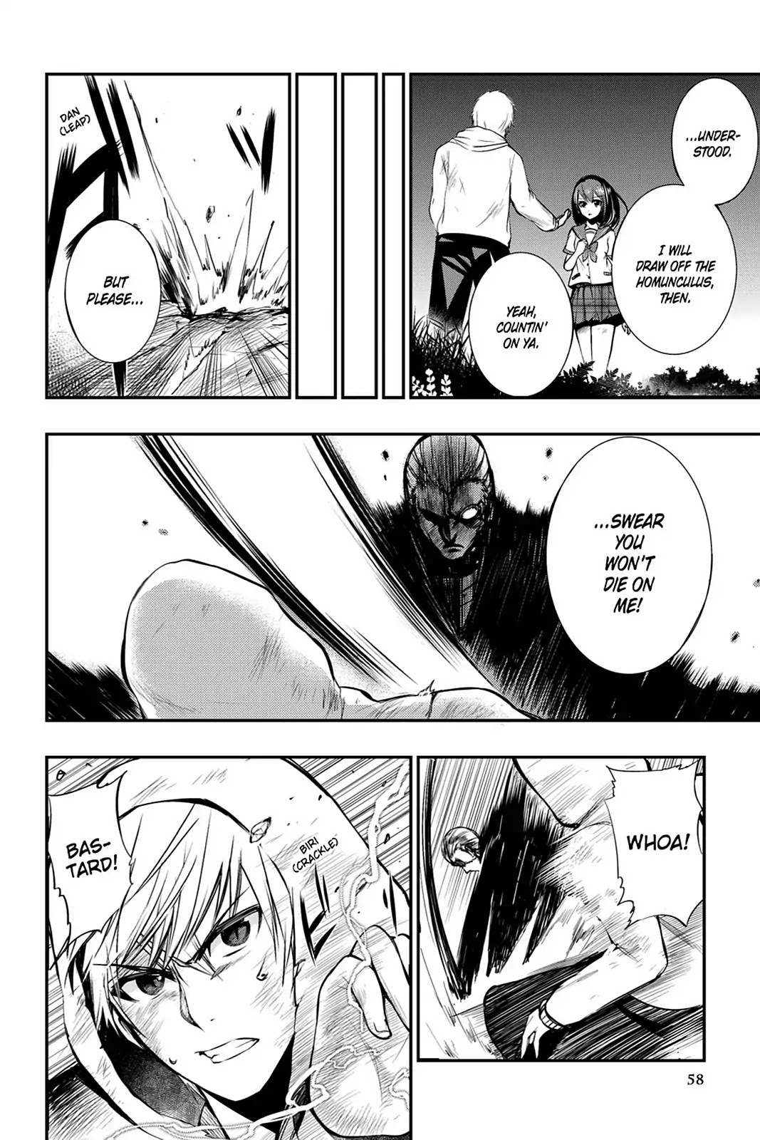 Strike the Blood Chapter 11 page 22 - Chapter 11: The Right Arm of the Saint