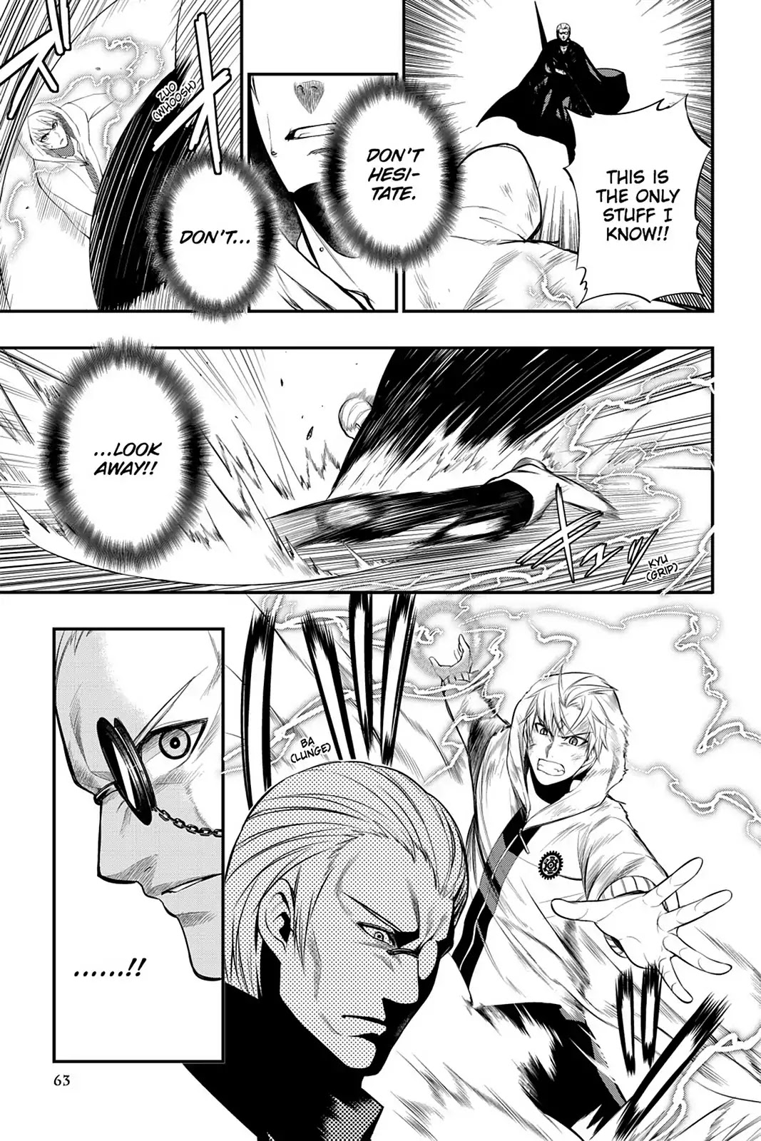 Strike the Blood Chapter 11 page 27 - Chapter 11: The Right Arm of the Saint