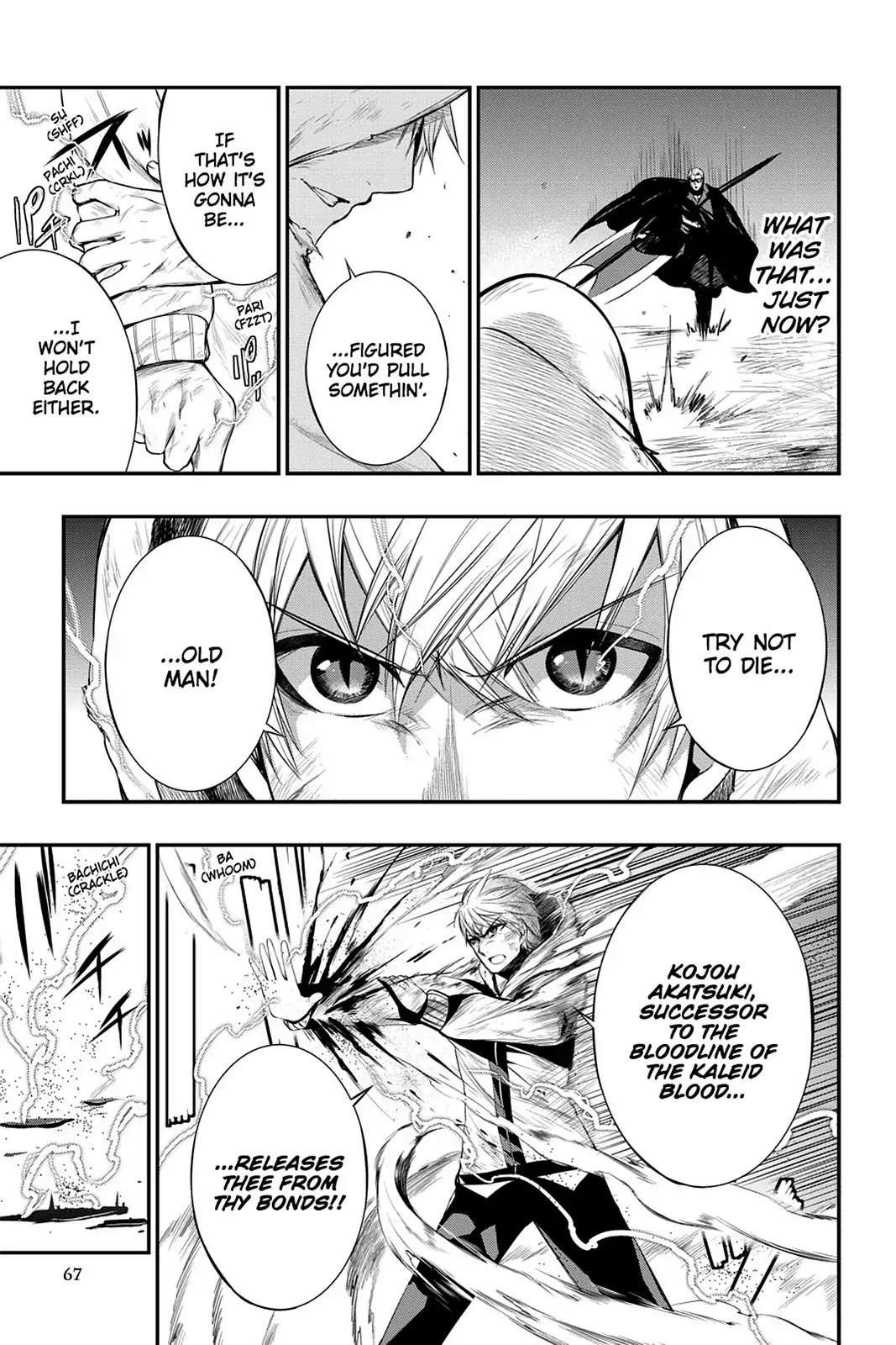 Strike the Blood Chapter 11 page 31 - Chapter 11: The Right Arm of the Saint