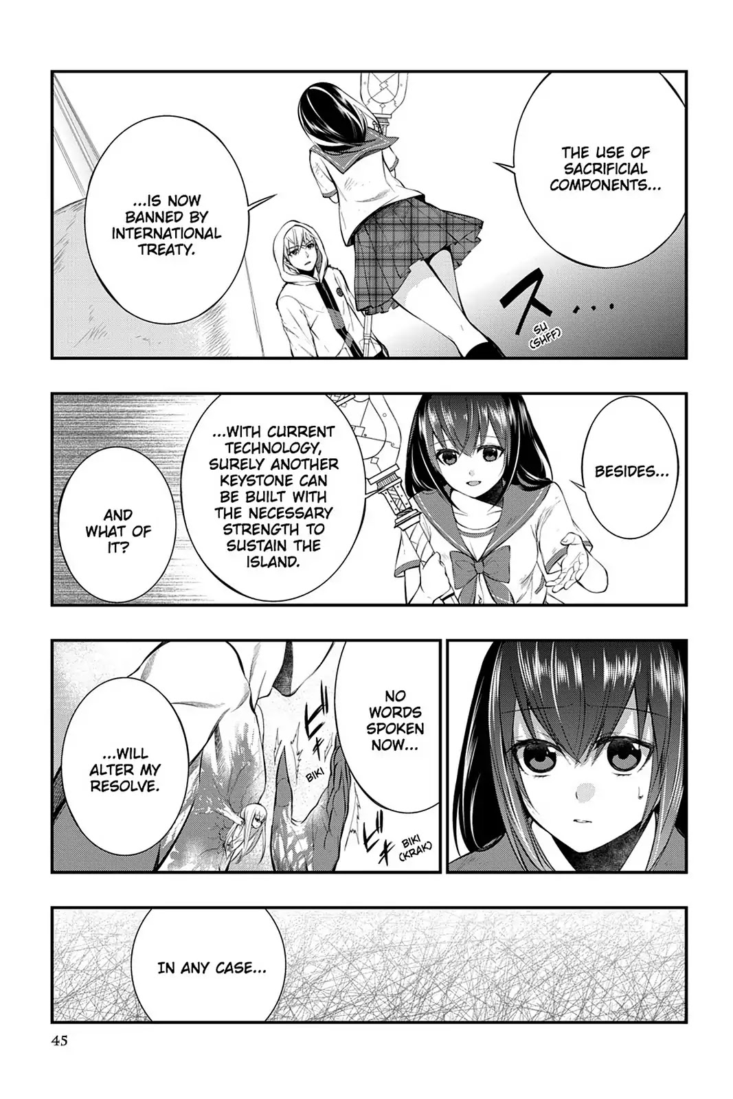 Strike the Blood Chapter 11 page 9 - Chapter 11: The Right Arm of the Saint